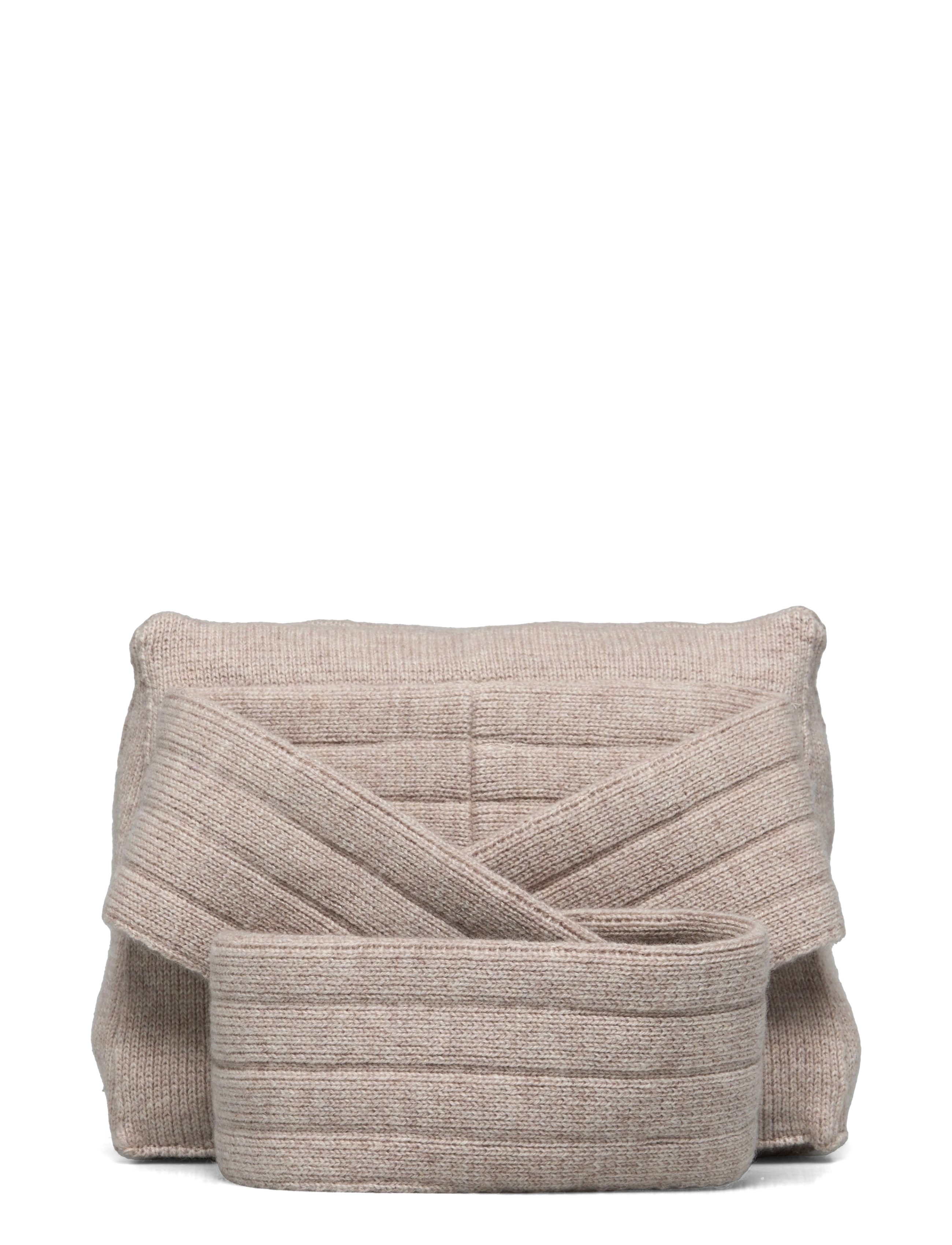 Davida Cashmere - Cross Body Bag - light beige - 1