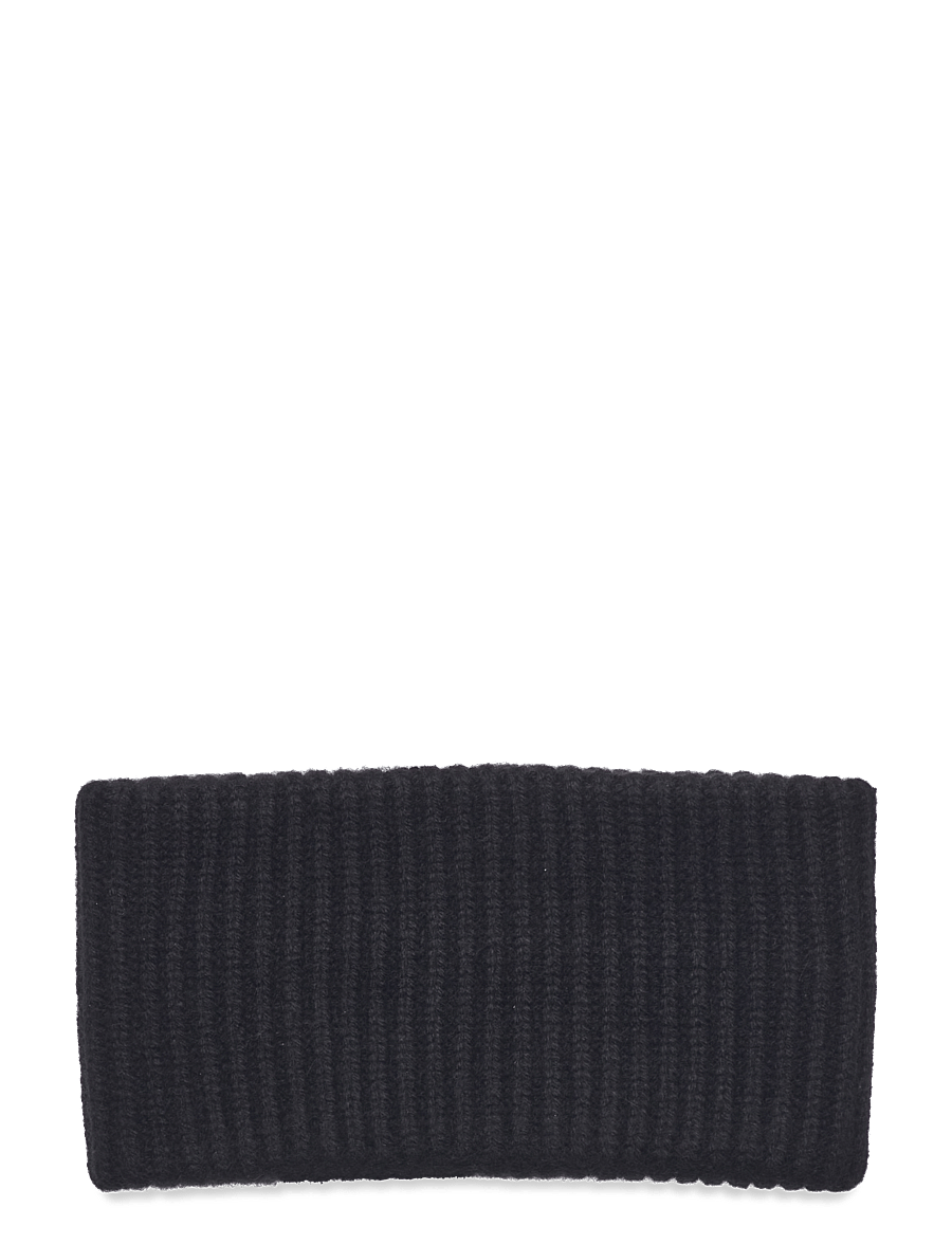 Davida Cashmere - rib headband - cashmere - black - 0