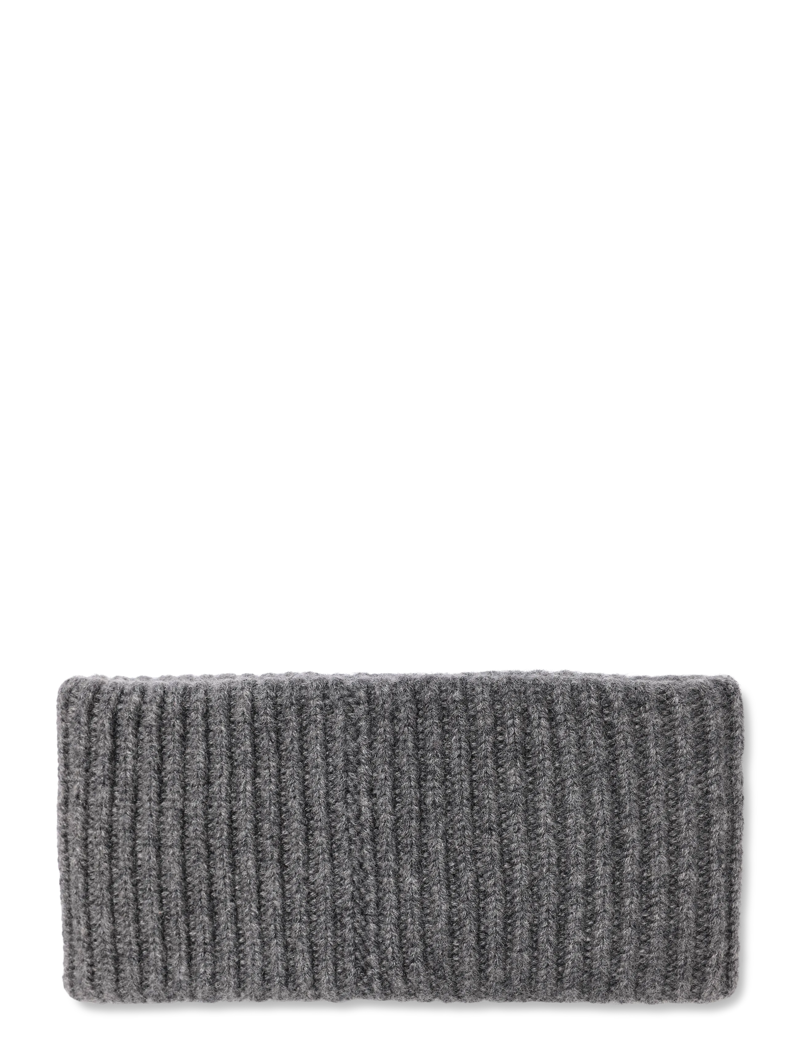 Davida Cashmere - rib headband - herbstersparnisse - dark grey - 1