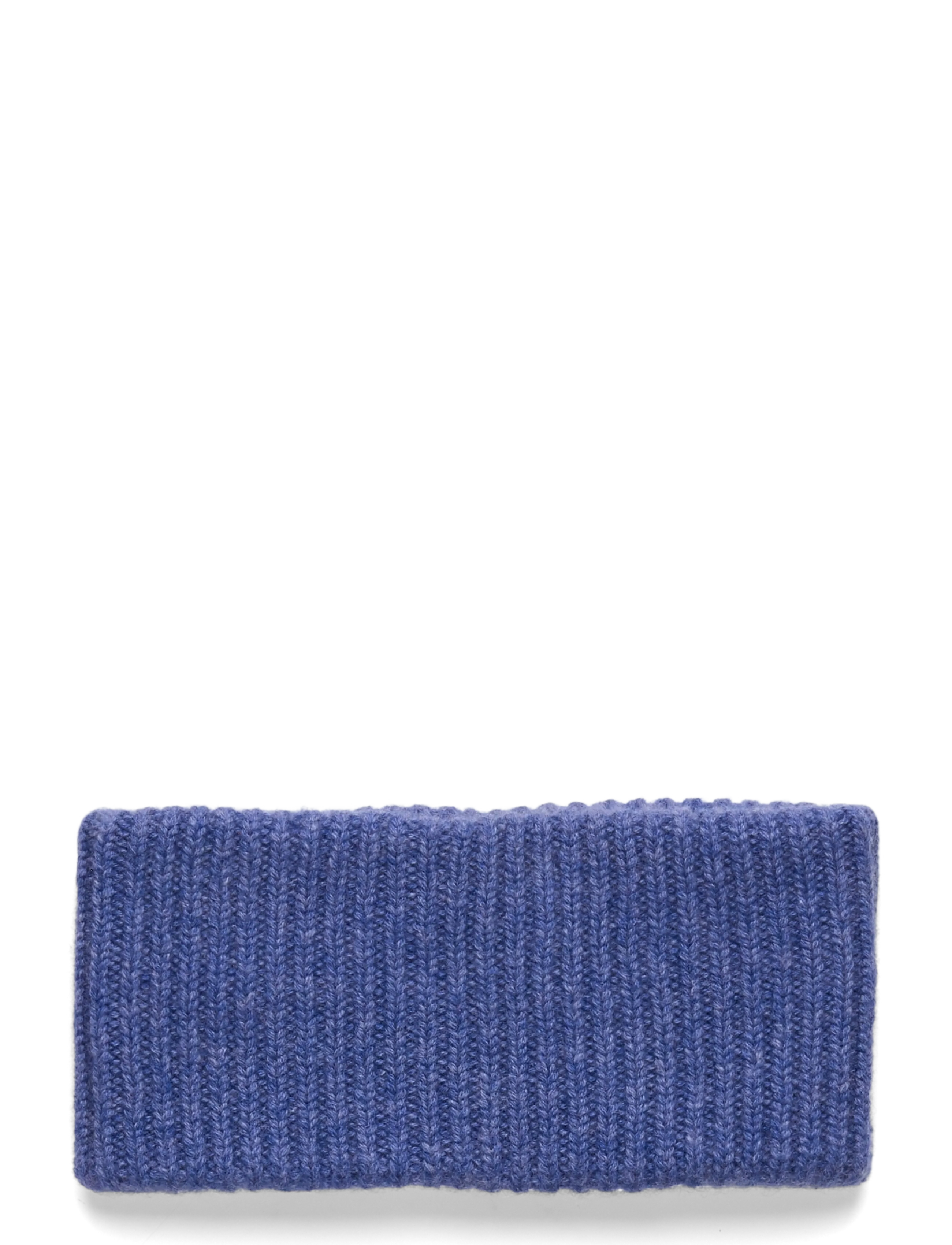 Davida Cashmere Rib Headband - Davida Cashmere - OCEAN BLUE / blue