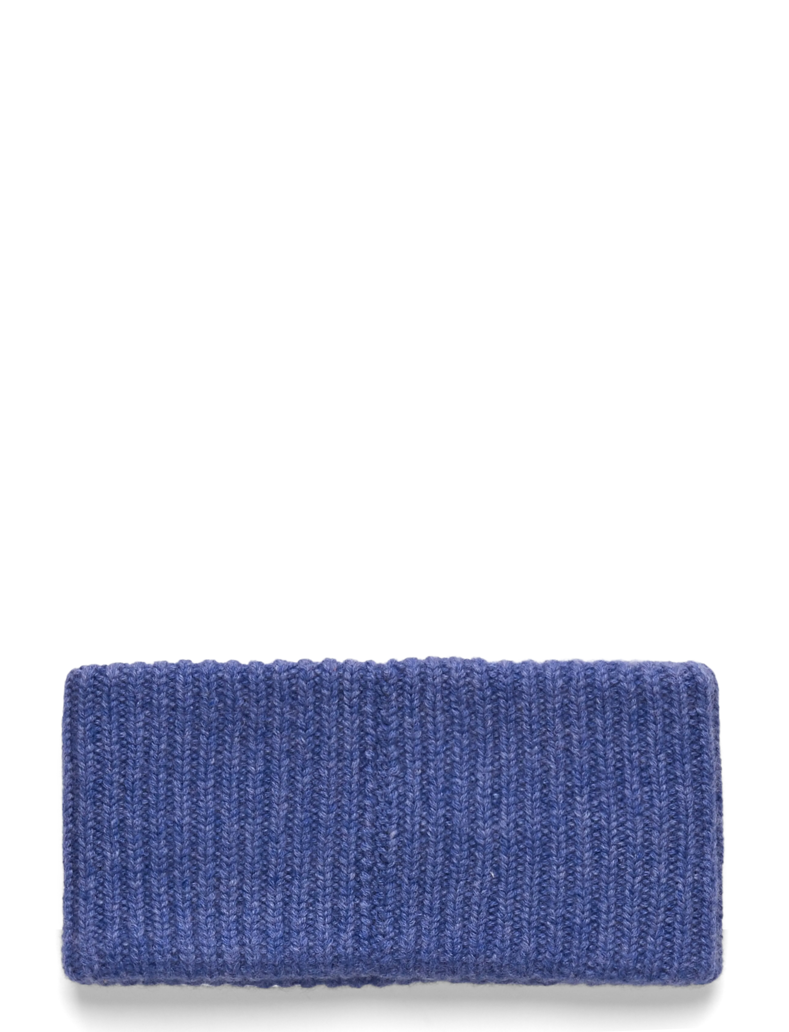 Davida Cashmere - Rib Headband - cashmere - ocean blue - 1