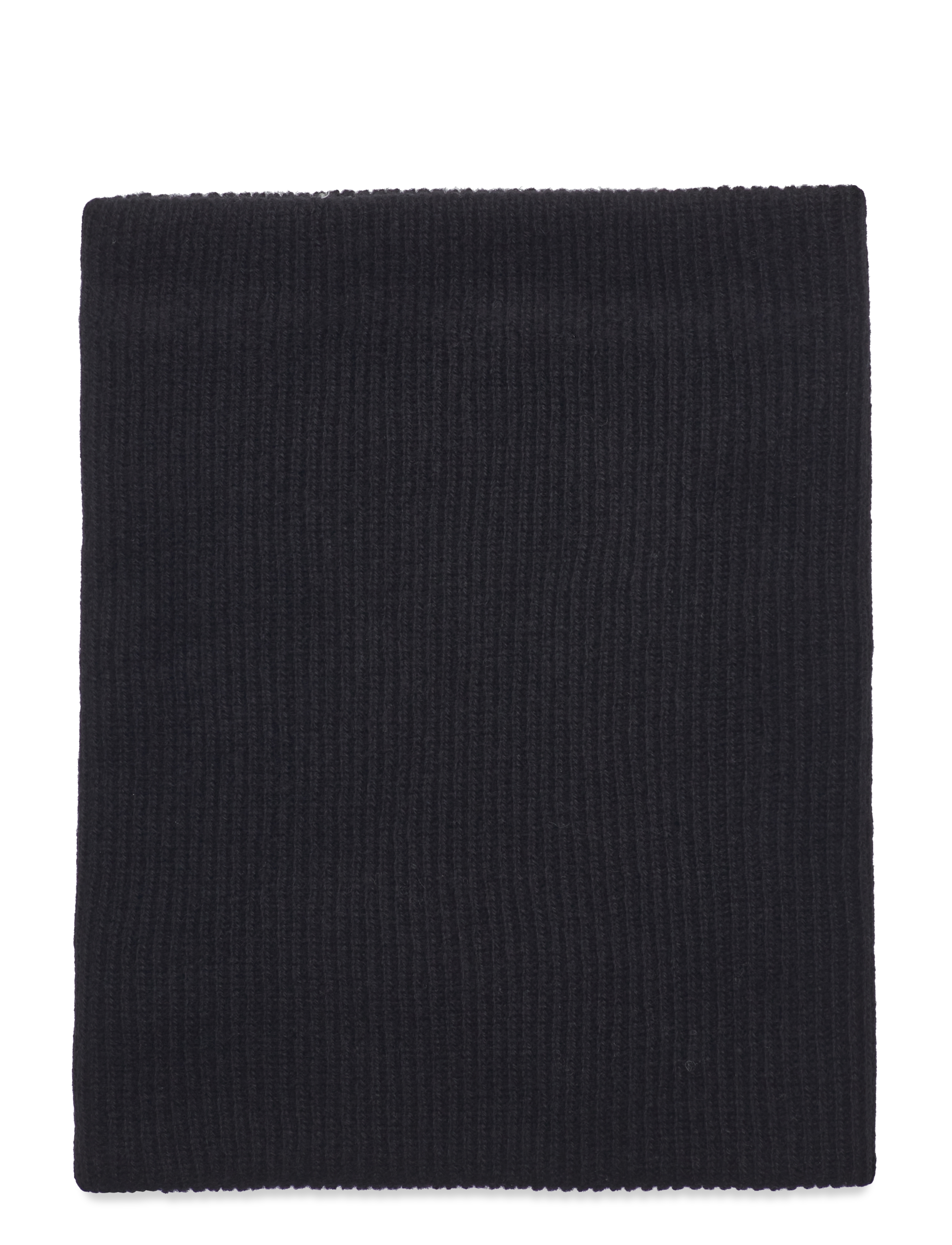 Davida Cashmere - tubular scarf - kashmir - black - 1
