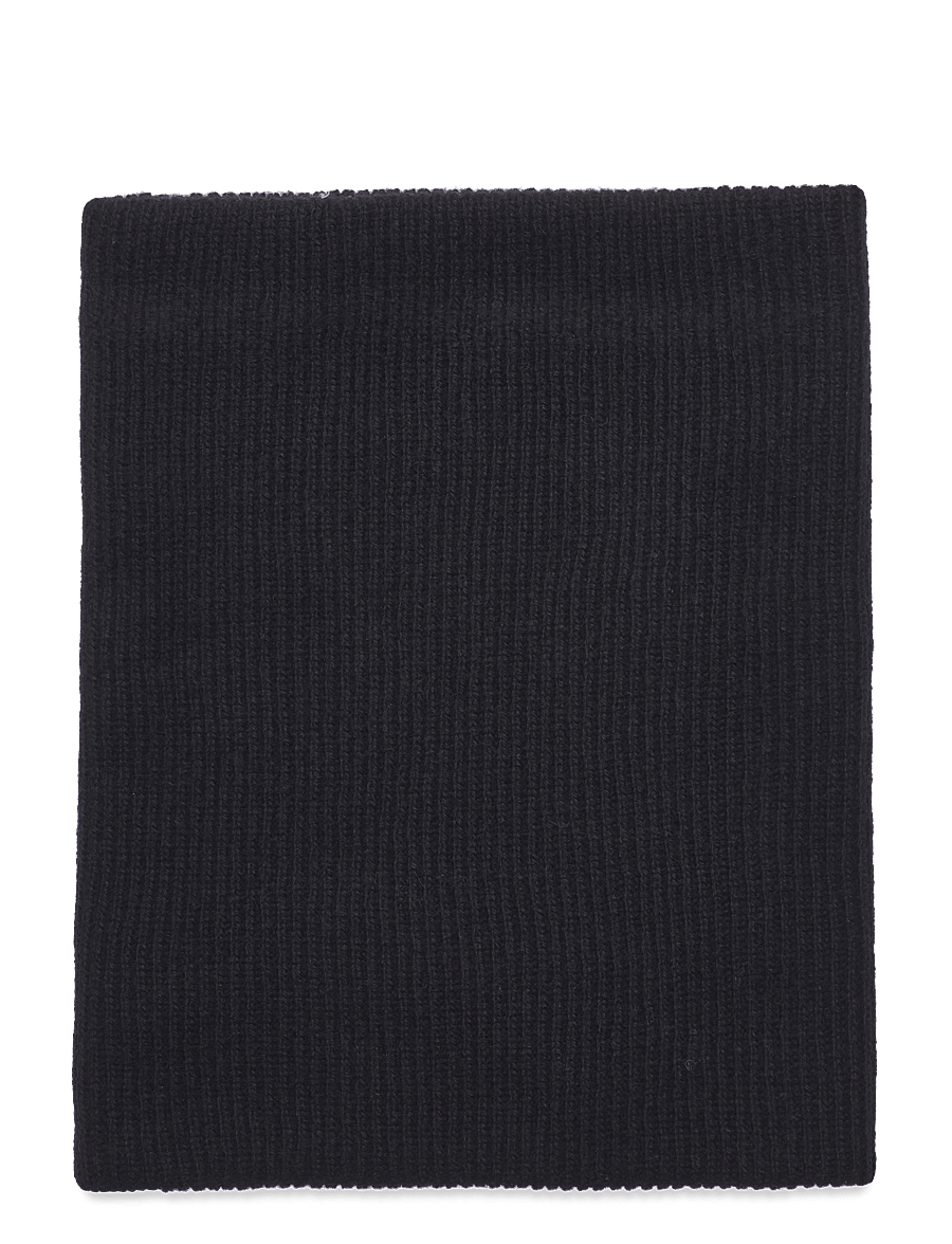 Davida Cashmere - tubular scarf - kashmir - black - 1