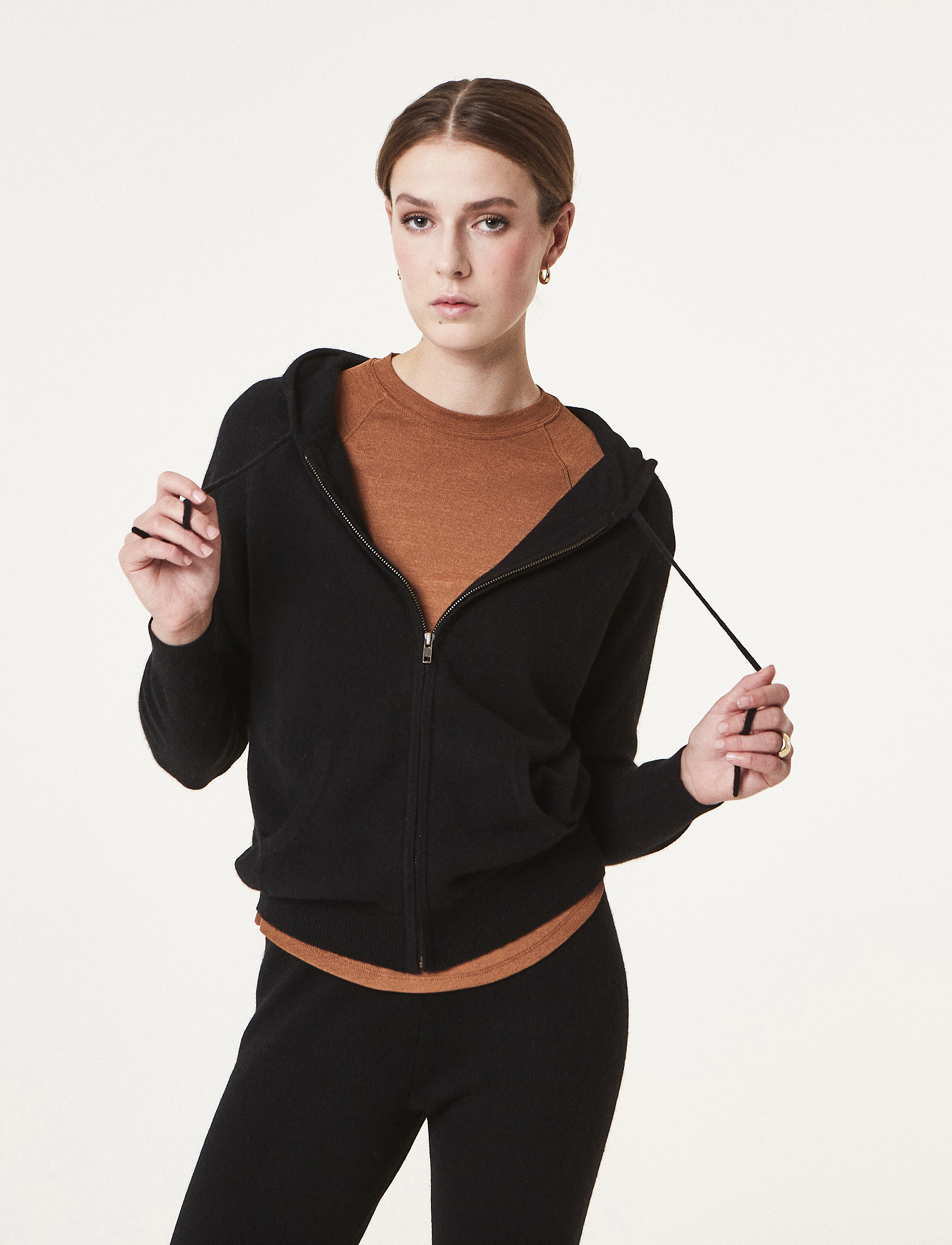 Davida Cashmere - Hoodie - black - 3