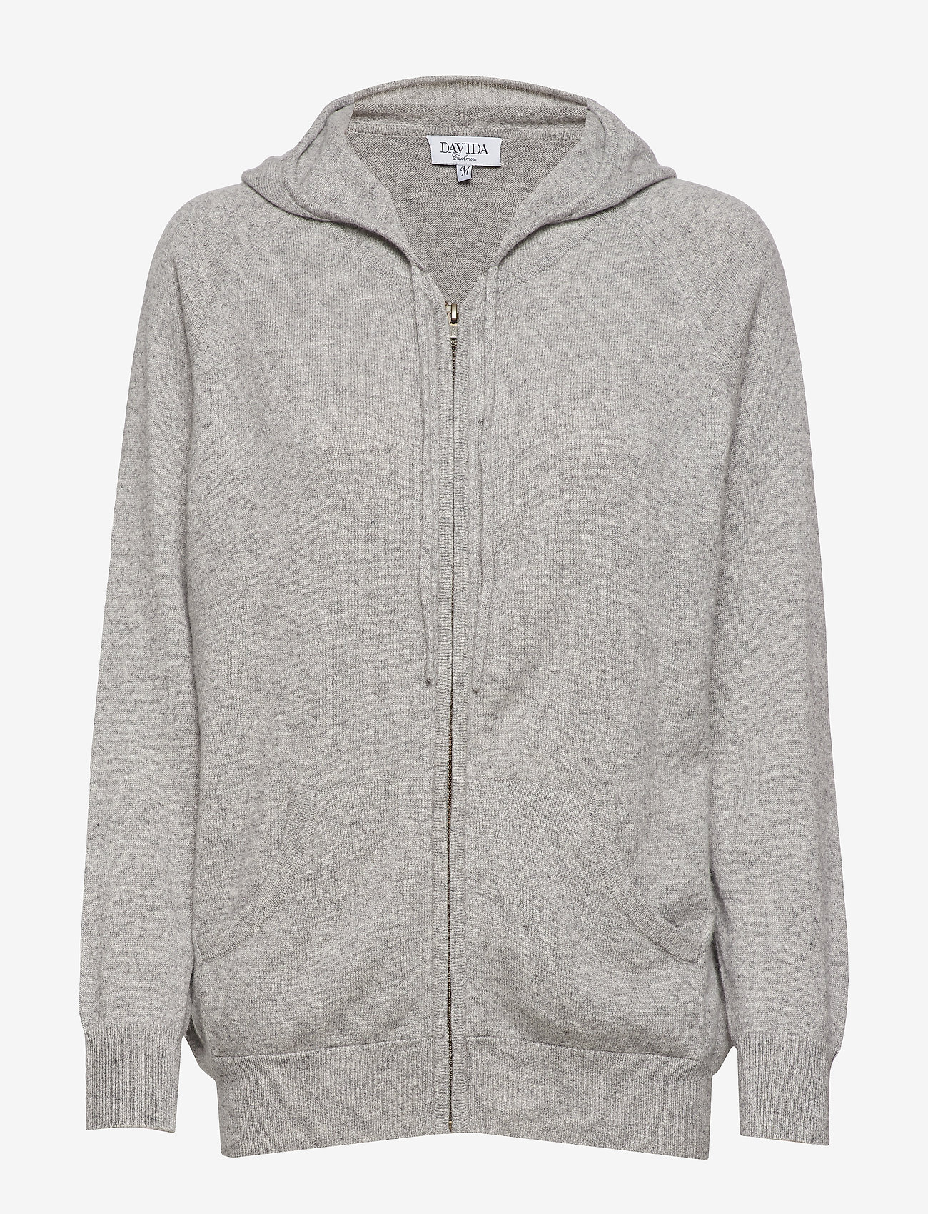 Davida Cashmere - Hoodie - sweatshirts & hoodies - light grey - 1