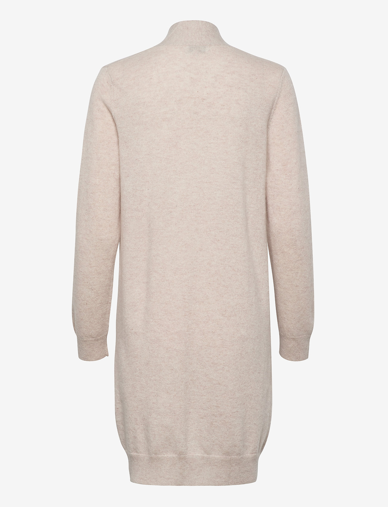 Davida Cashmere - Pocket Long Cardigan - light beige - 1