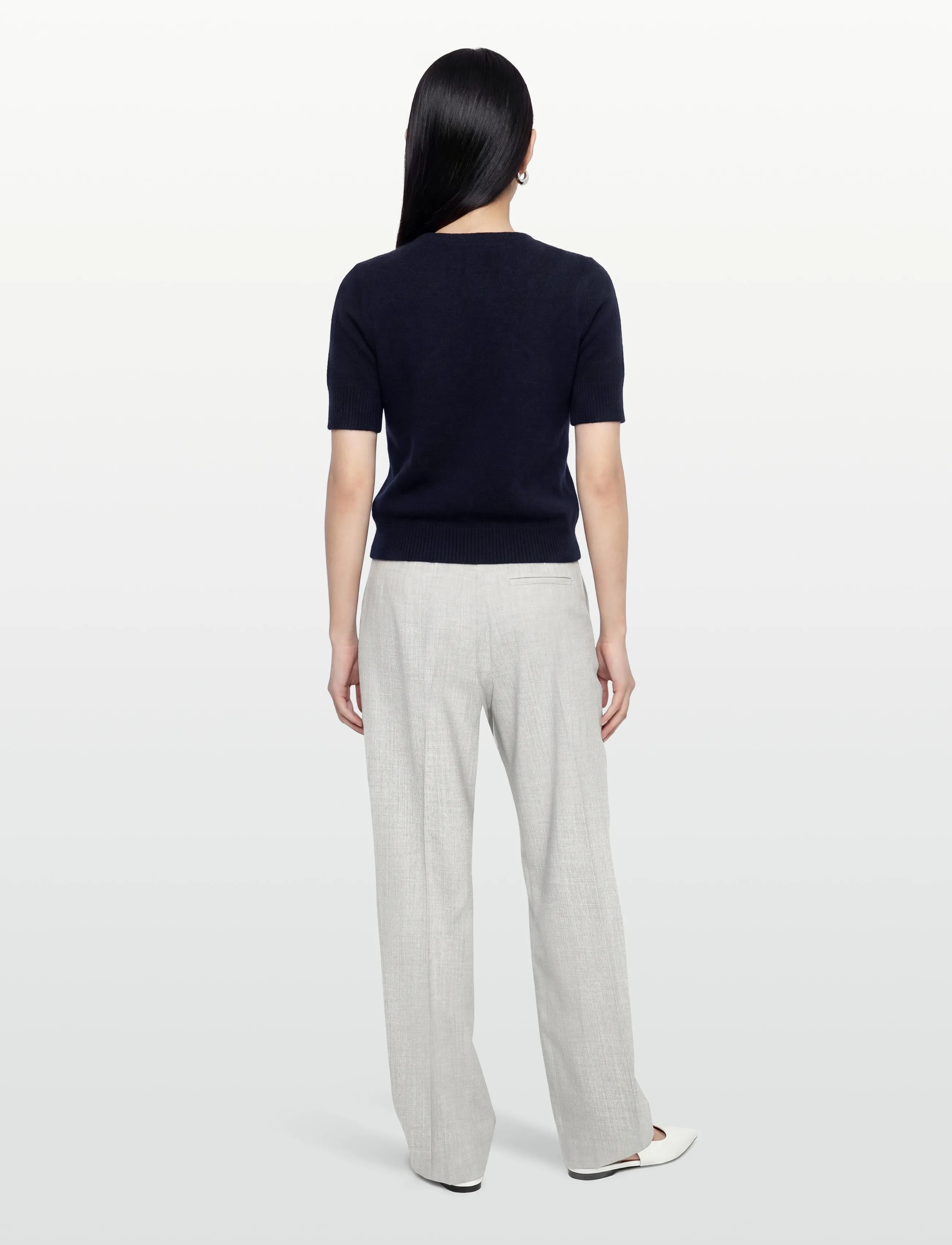 Short Sleeve Boxy Cardigan 3