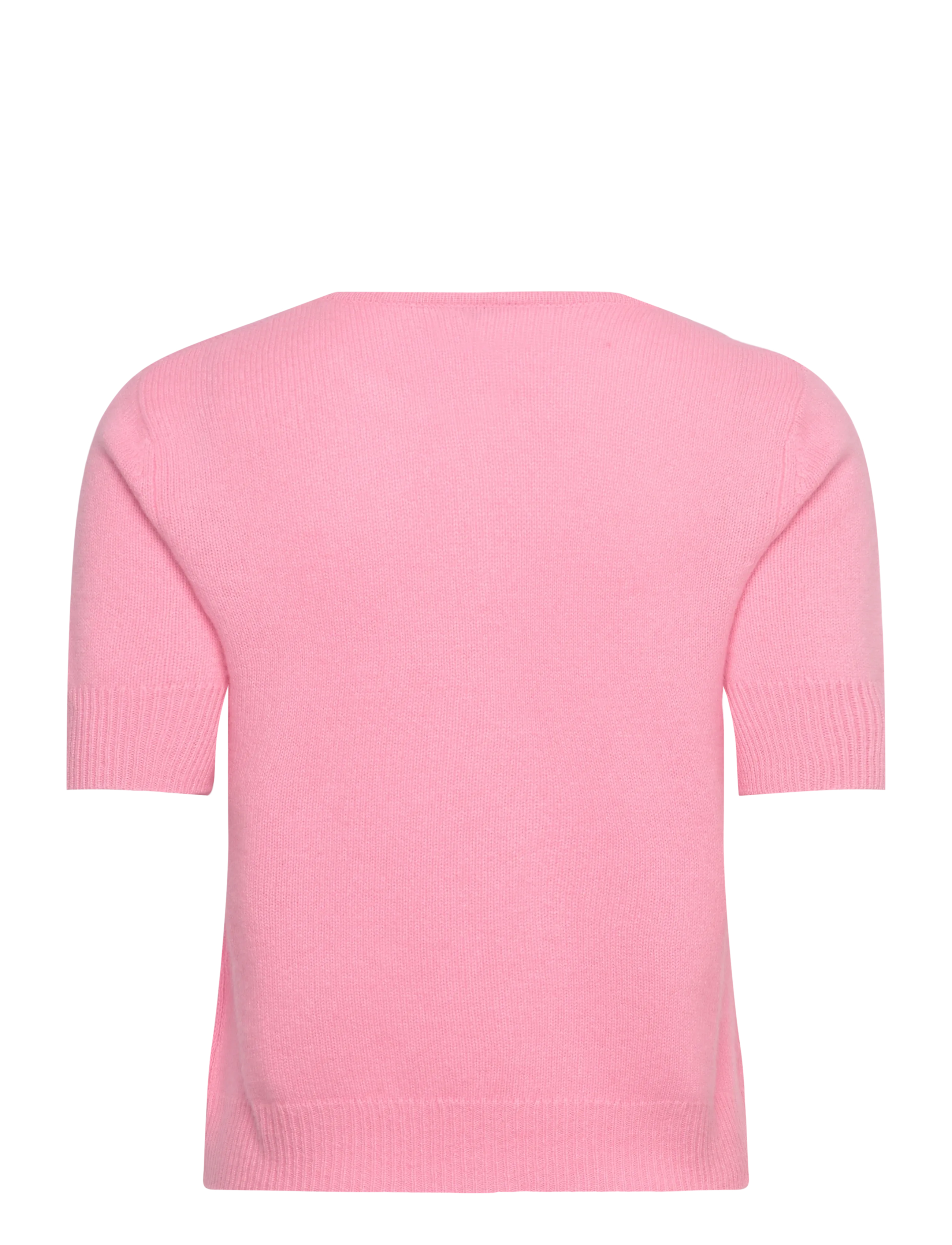 Davida Cashmere - Short Sleeve Boxy Cardigan - kaschmir - strong pink - 2