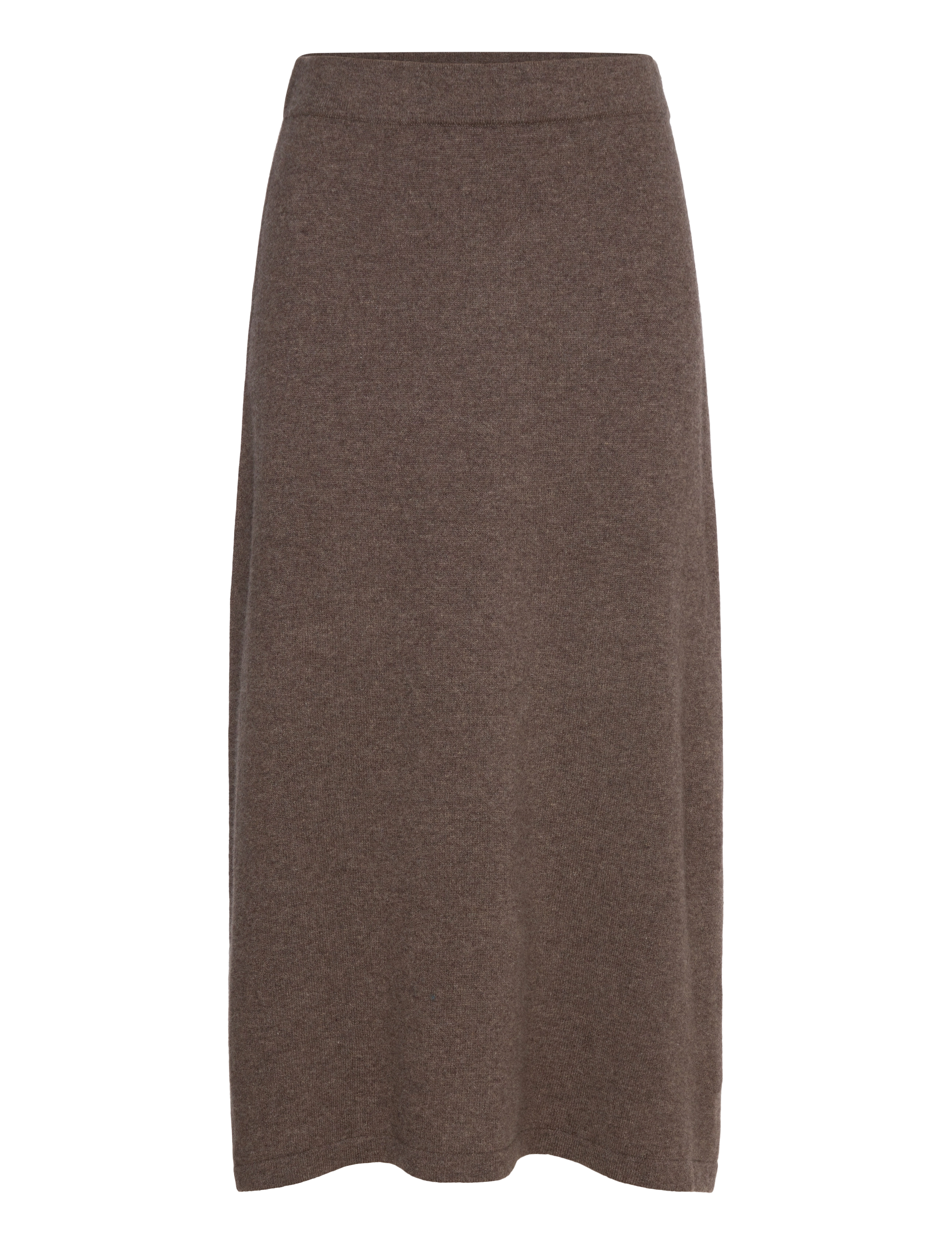 Davida Cashmere - A-line Skirt - cacao - 0