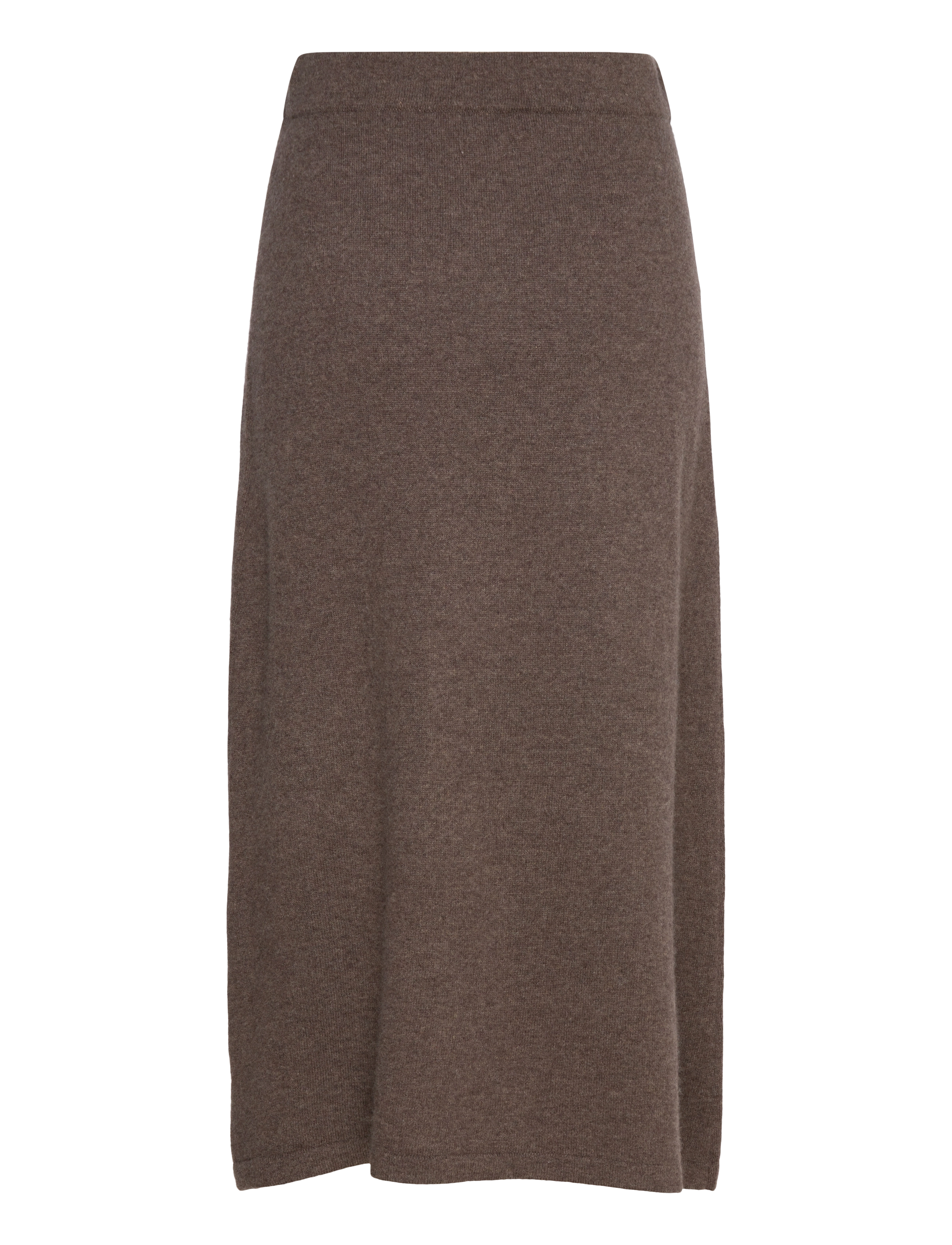 Davida Cashmere - A-line Skirt - cacao - 1