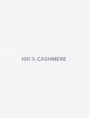 Davida Cashmere - Rib A-line Skirt - strikkede nederdele - black - 2