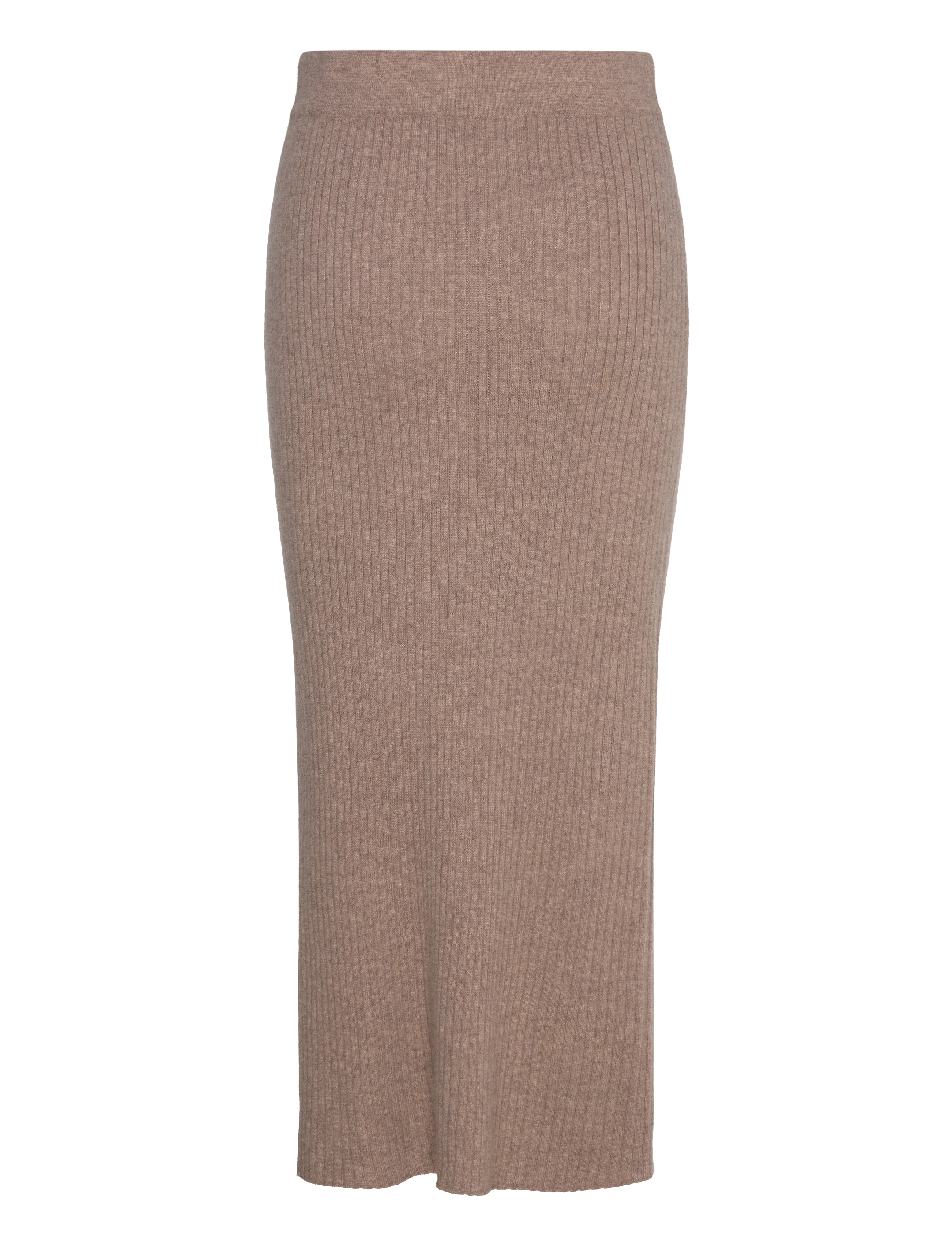Davida Cashmere - Rib Skirt - mink - 2
