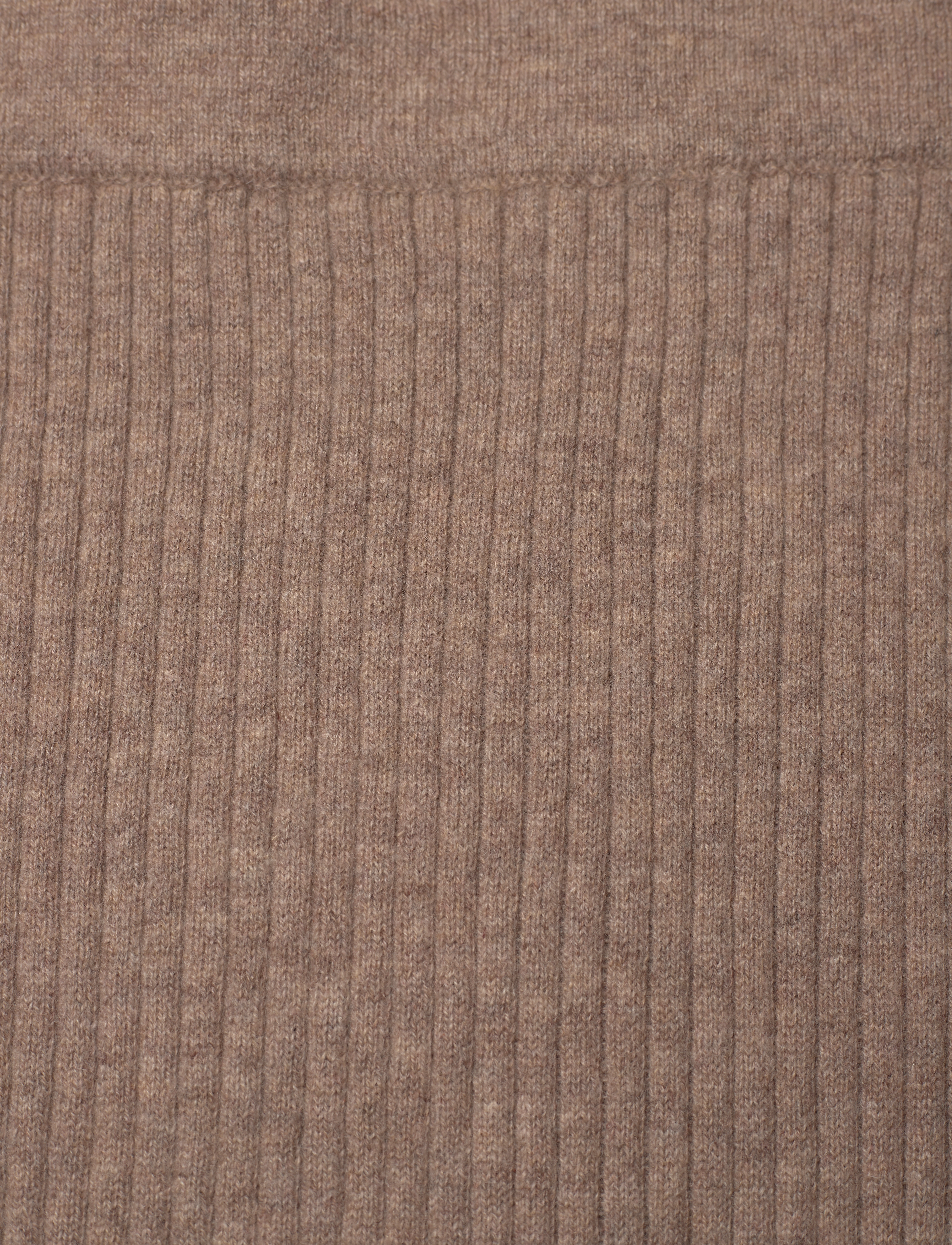 Davida Cashmere - Rib Skirt - mink - 3