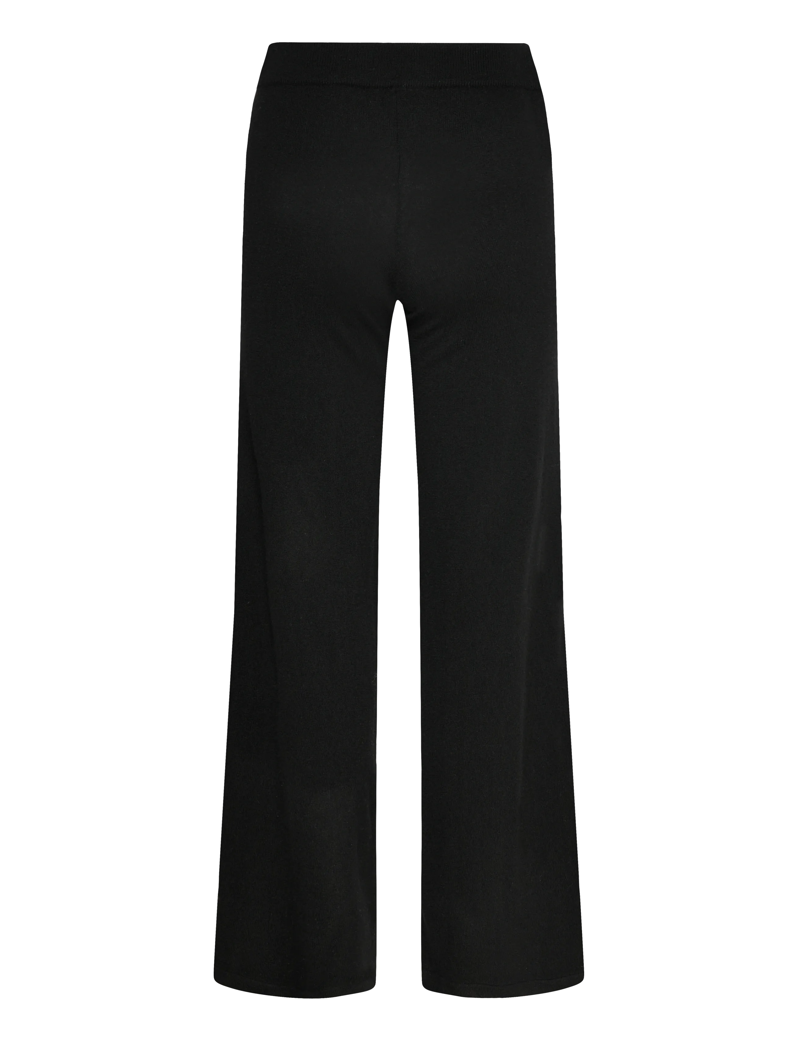 Davida Cashmere - Wide Pants - festtøj til outletpriser - black - 1