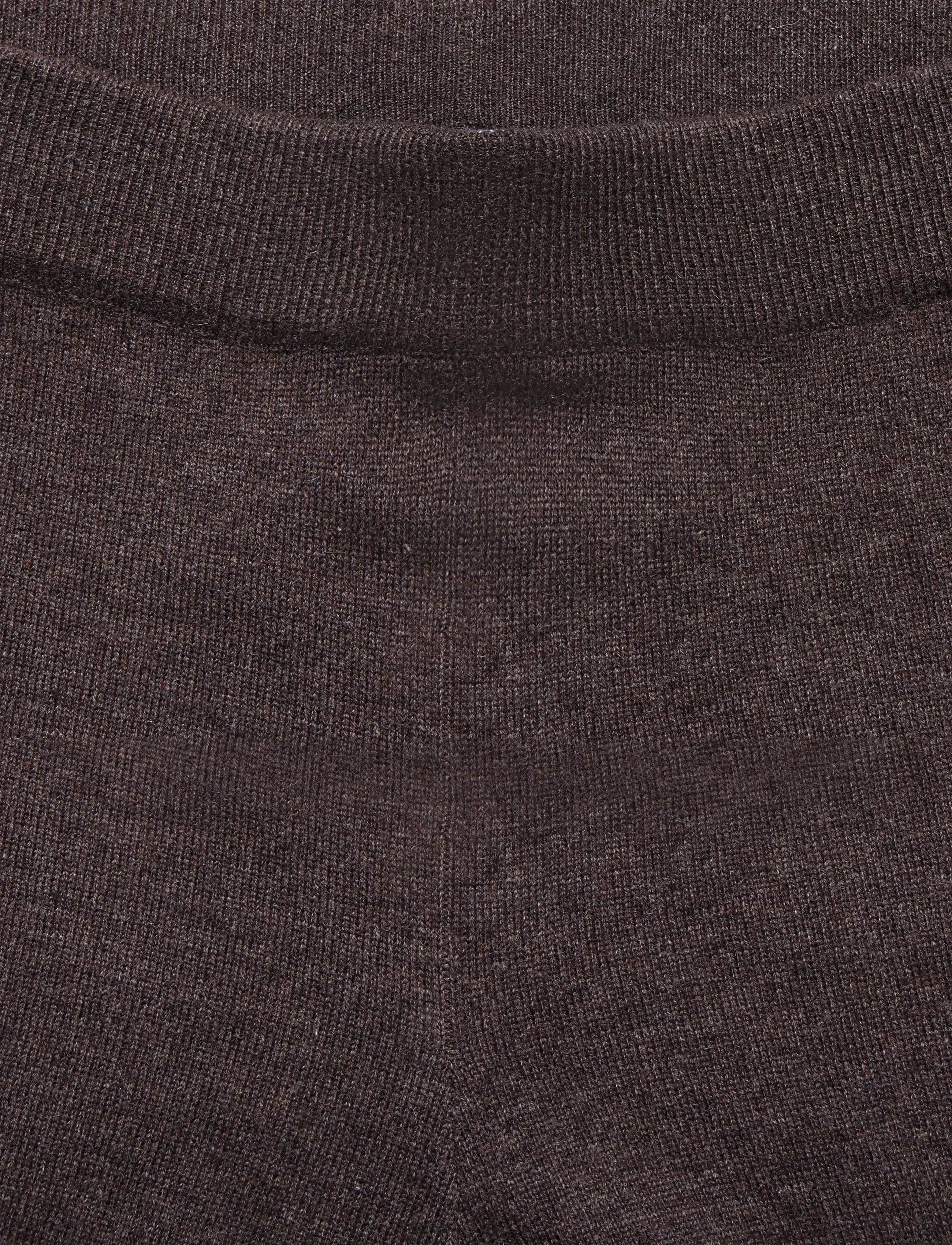 Davida Cashmere - wide pants - hosen mit weitem bein - cacao - 2
