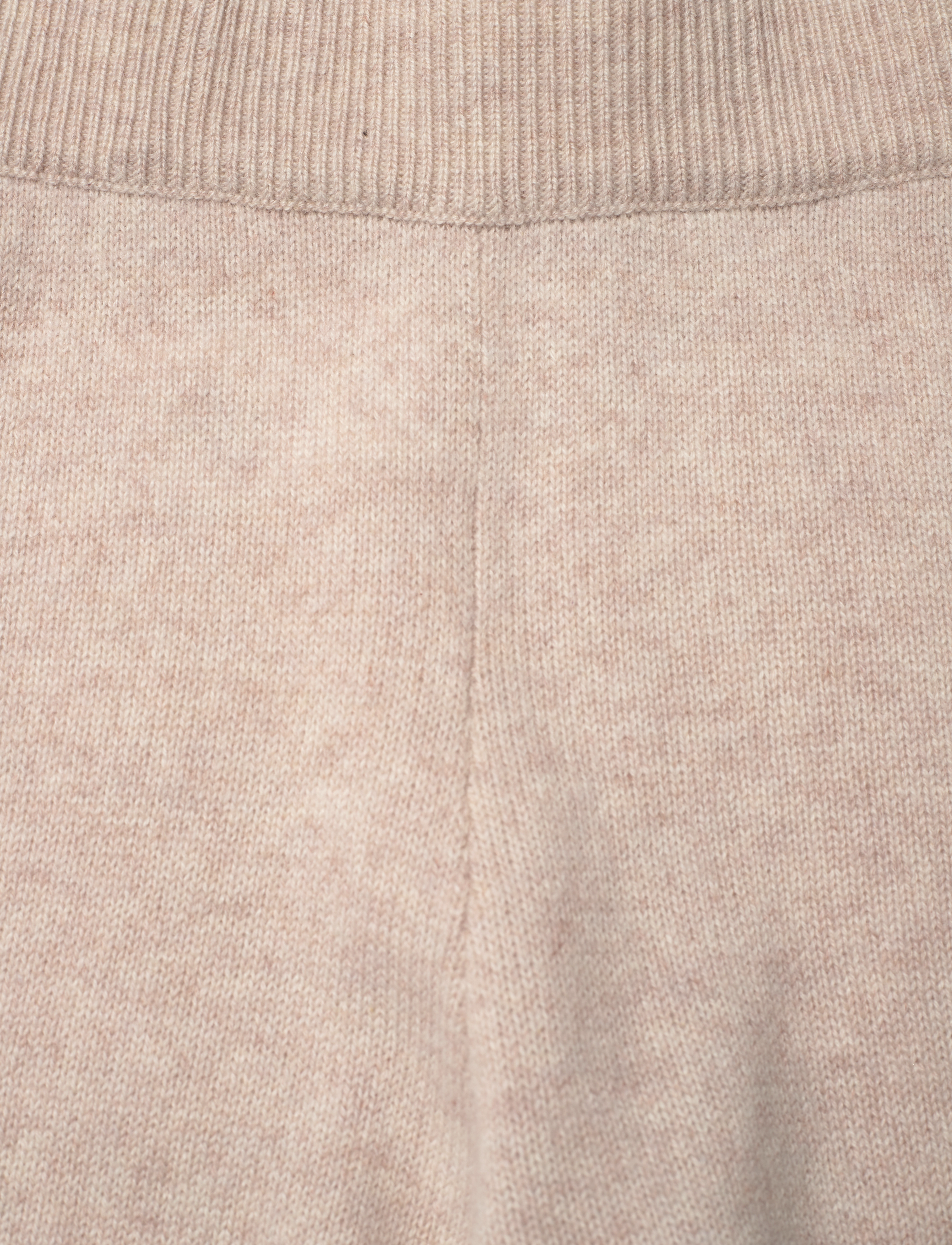 Davida Cashmere - Leggings Ribbed Ankle - light beige - 2