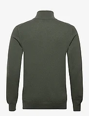 Davida Cashmere - Man Half Zip - half zip jumpers - army green - 1