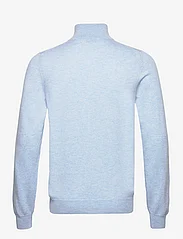 Davida Cashmere - Man Half Zip - džemperi ar daļēju rāvējslēdzēja aizdari - blue fog - 1