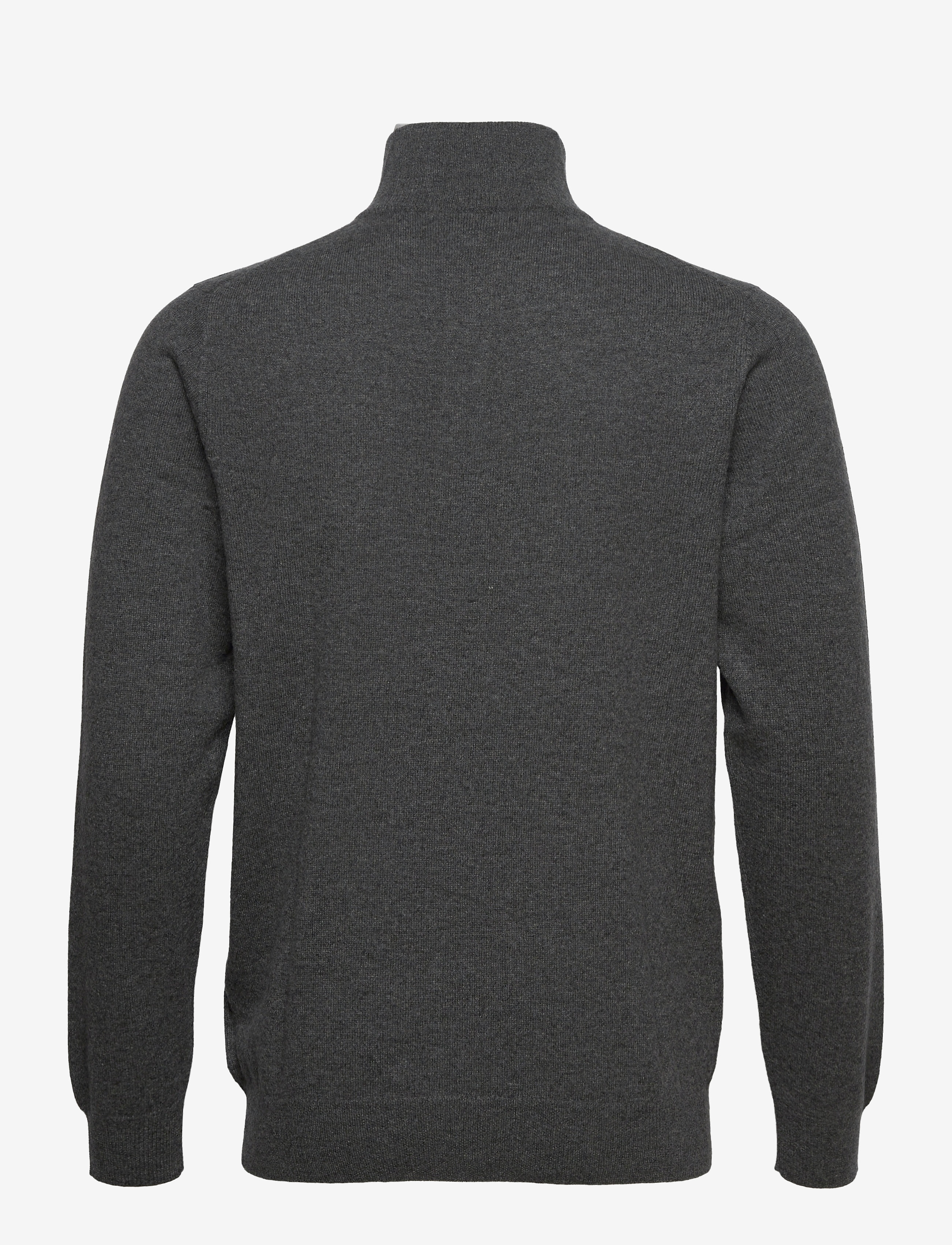 Davida Cashmere - Man Half Zip - half zip-tröjor - dark grey - 1