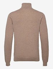 Davida Cashmere - Man Half Zip - truien met halve rits - mink - 1