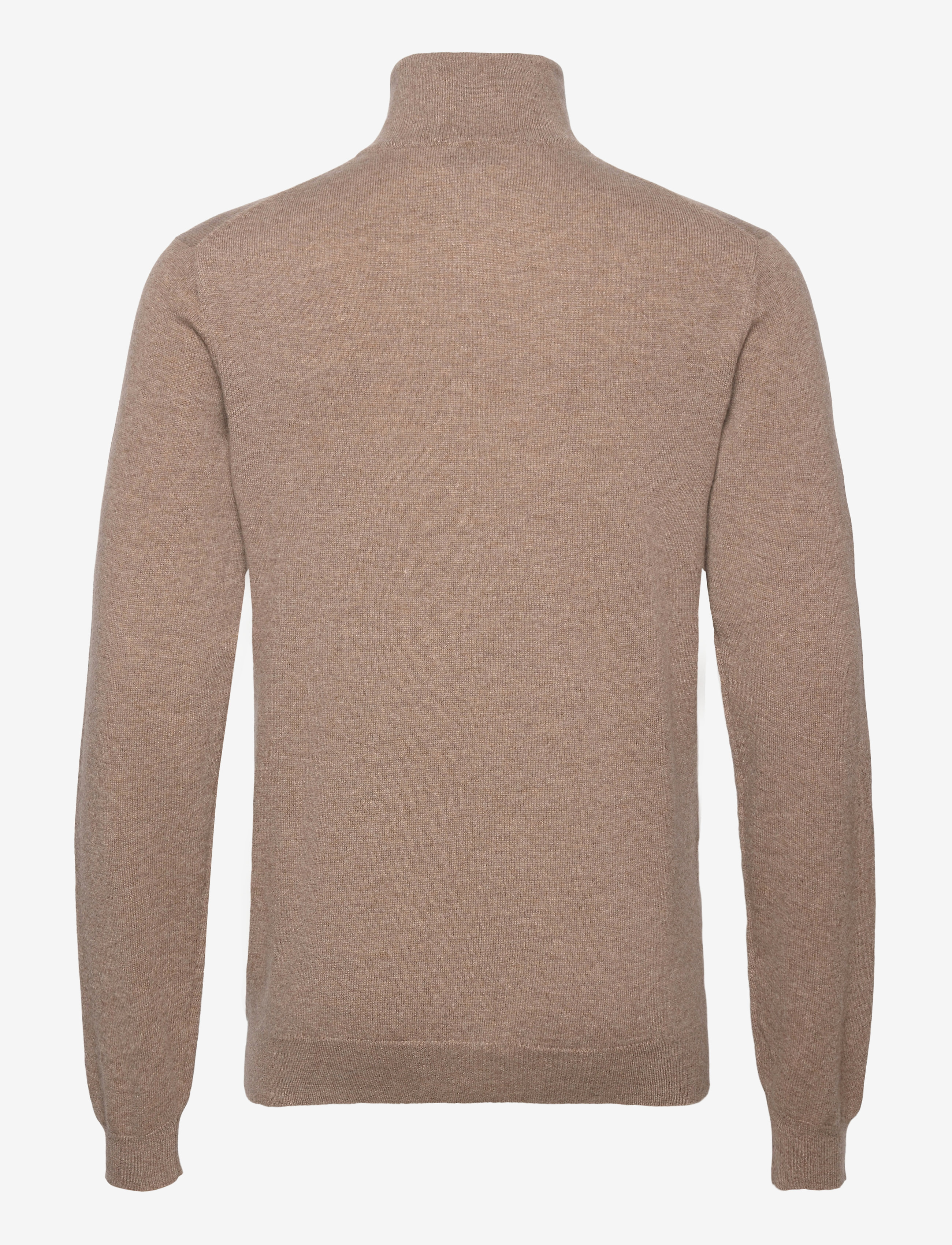 Davida Cashmere - Man Half Zip - strik - mink - 2