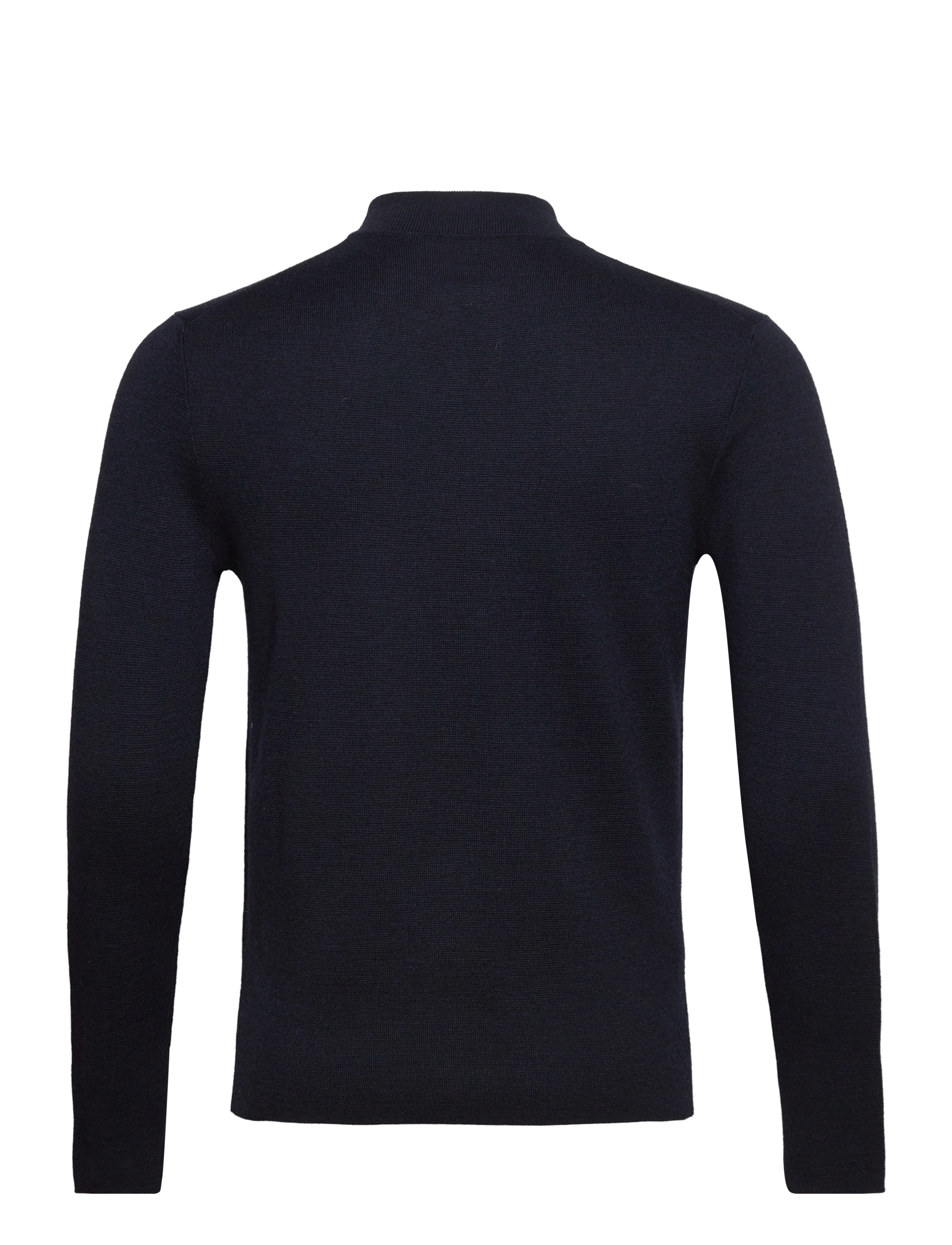 Davida Cashmere - Man Half Zip - strik - navy - 2