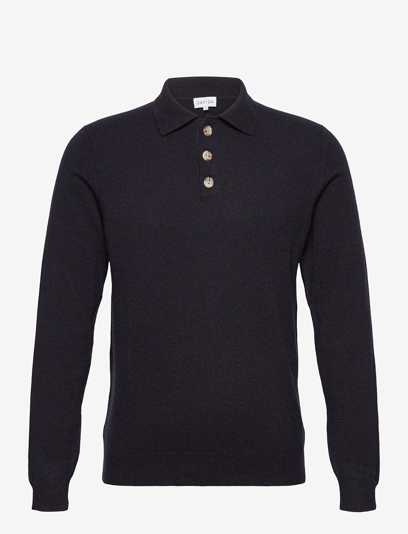 Davida Cashmere - Man Collar - höstkläder - navy - 0