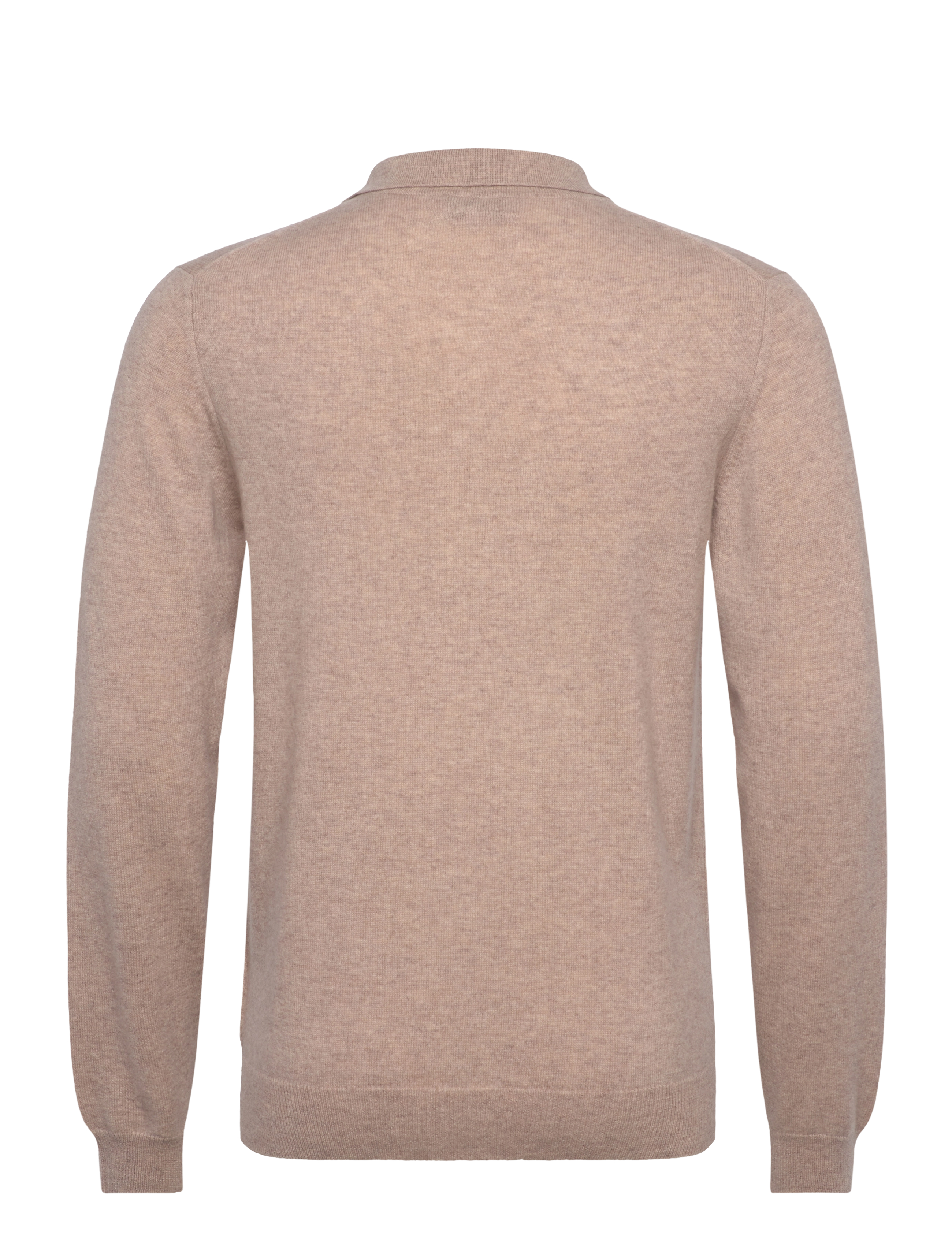 Davida Cashmere - Man Collar - strik - sand - 1