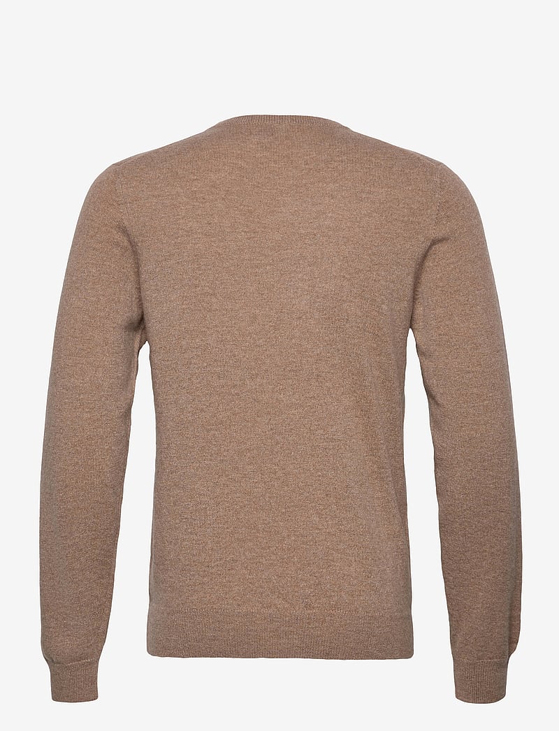 Davida Cashmere - Man O-neck Plain - pyöreäaukkoiset - mink - 2