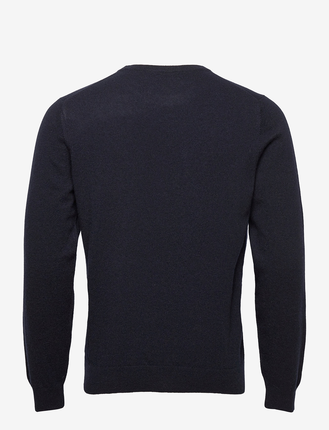 Davida Cashmere - Man O-neck Plain - basic knitwear - navy - 1