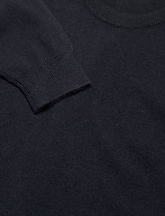 Davida Cashmere - Man O-neck Plain - megzti laisvalaikio drabužiai - navy - 3