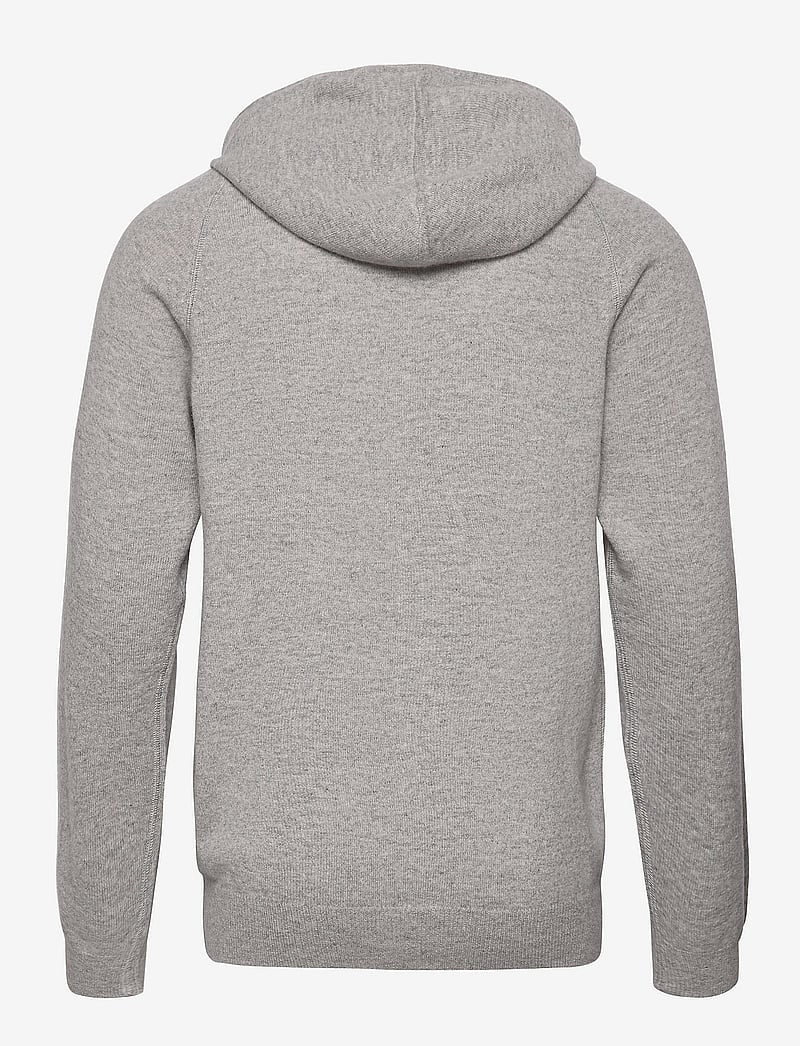 Davida Cashmere - Man Hood - swetry rozpinane na zamek - light grey - 2