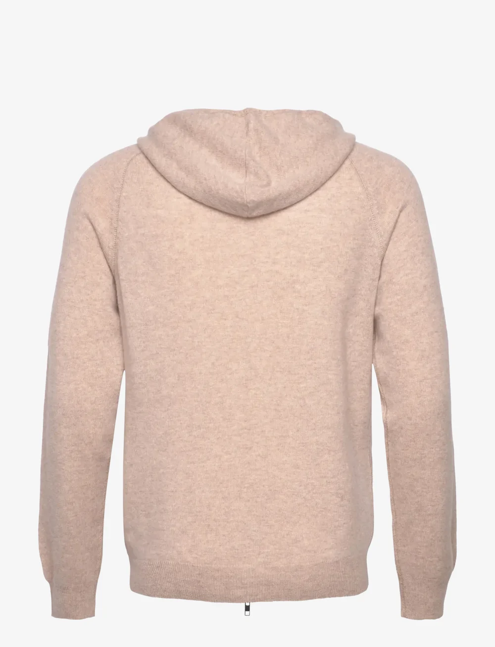 Davida Cashmere - Man Hood - neuleet joissa kokopitkä vetoketju - sand - 1