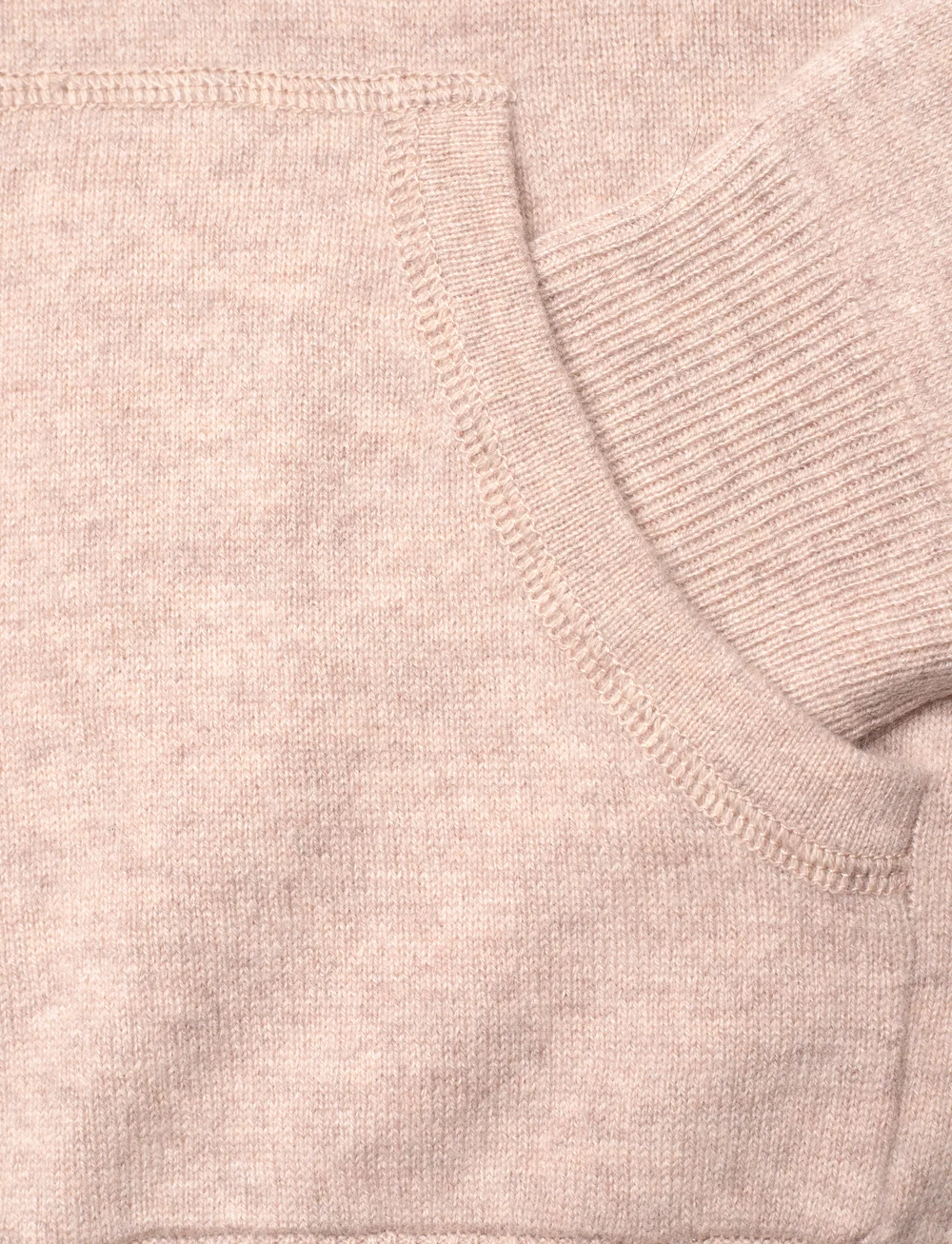 Davida Cashmere - Man Hood - neuleet joissa kokopitkä vetoketju - sand - 3