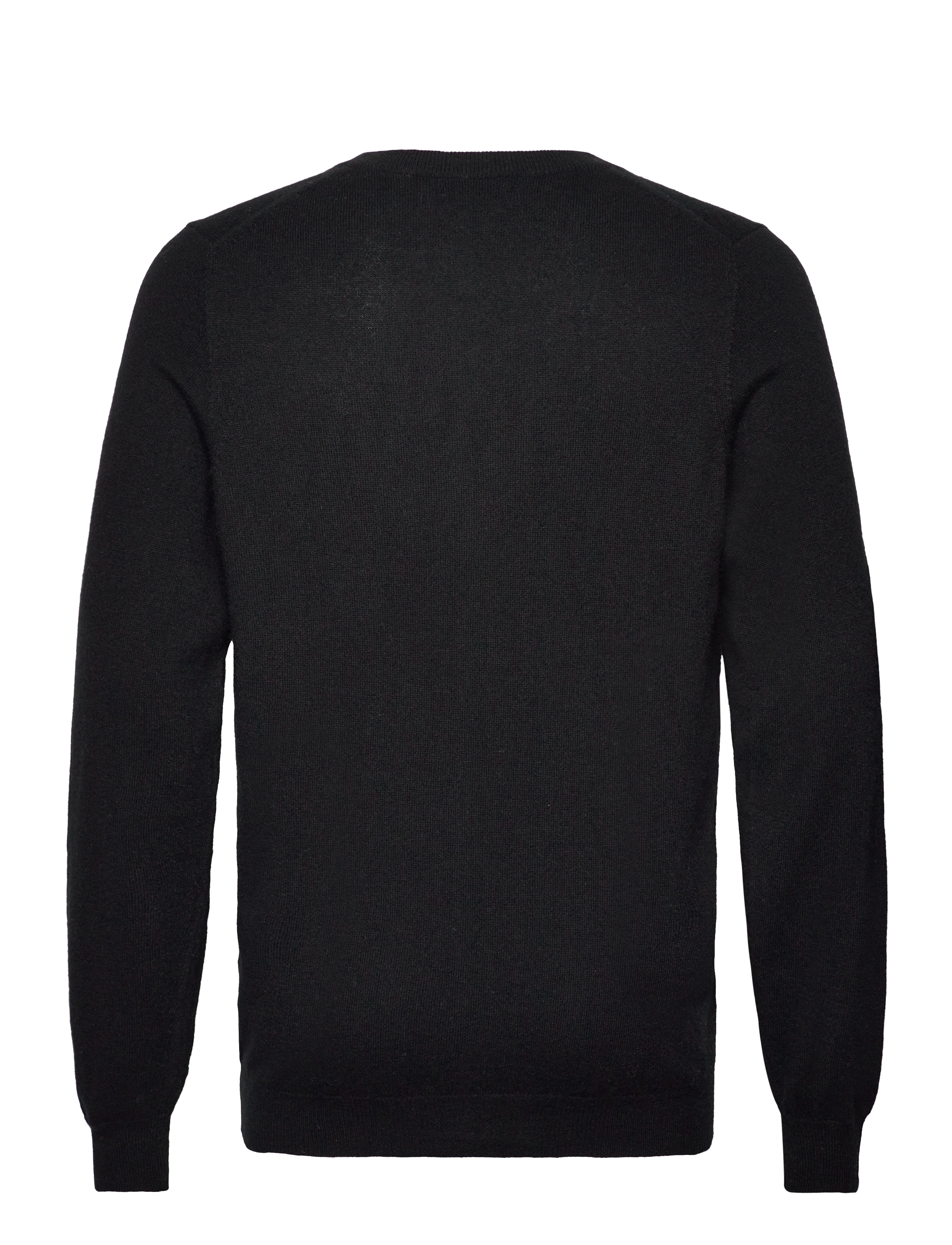 Davida Cashmere - Man V Cardigan - black - 1