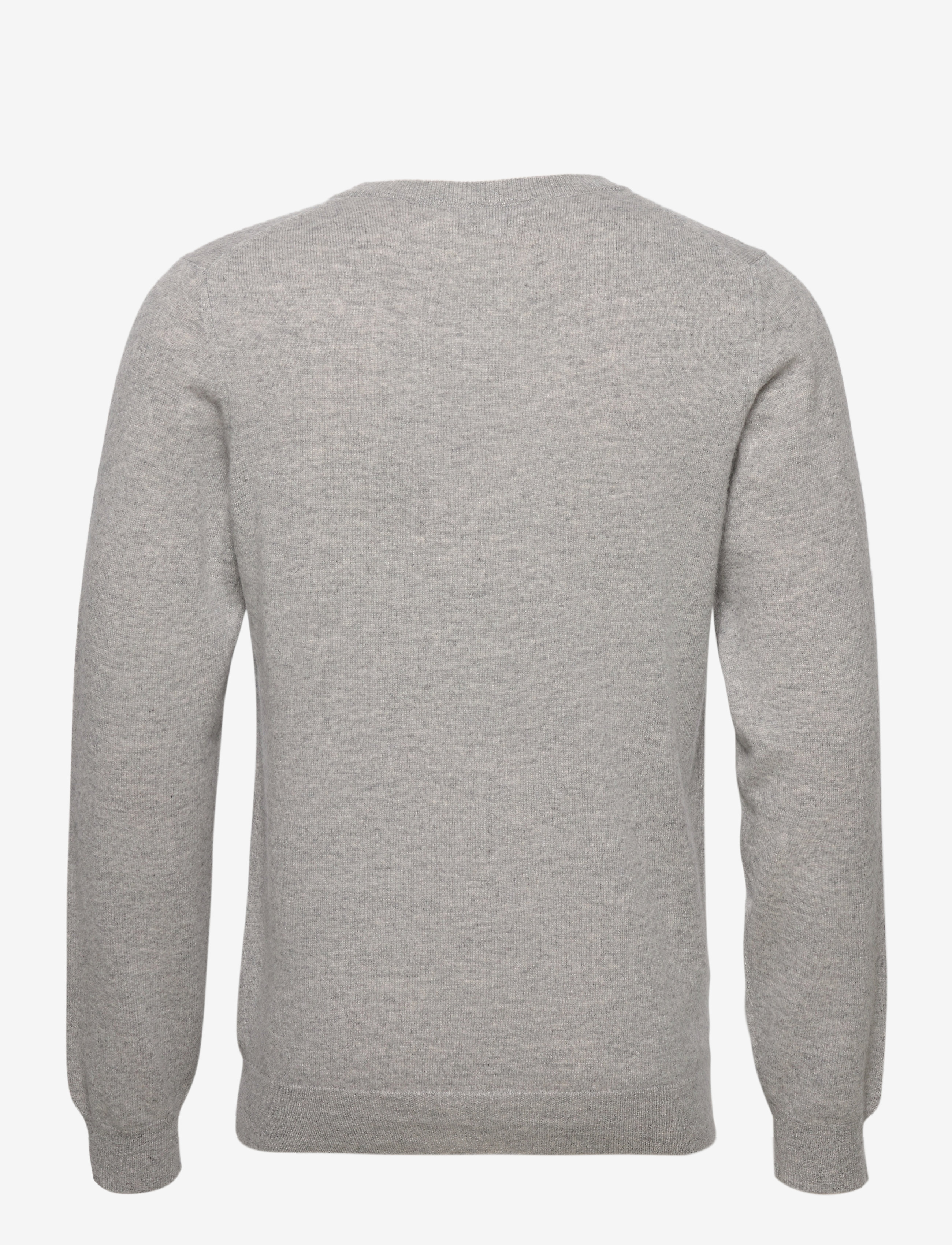 Davida Cashmere - Man V Cardigan - light grey - 1