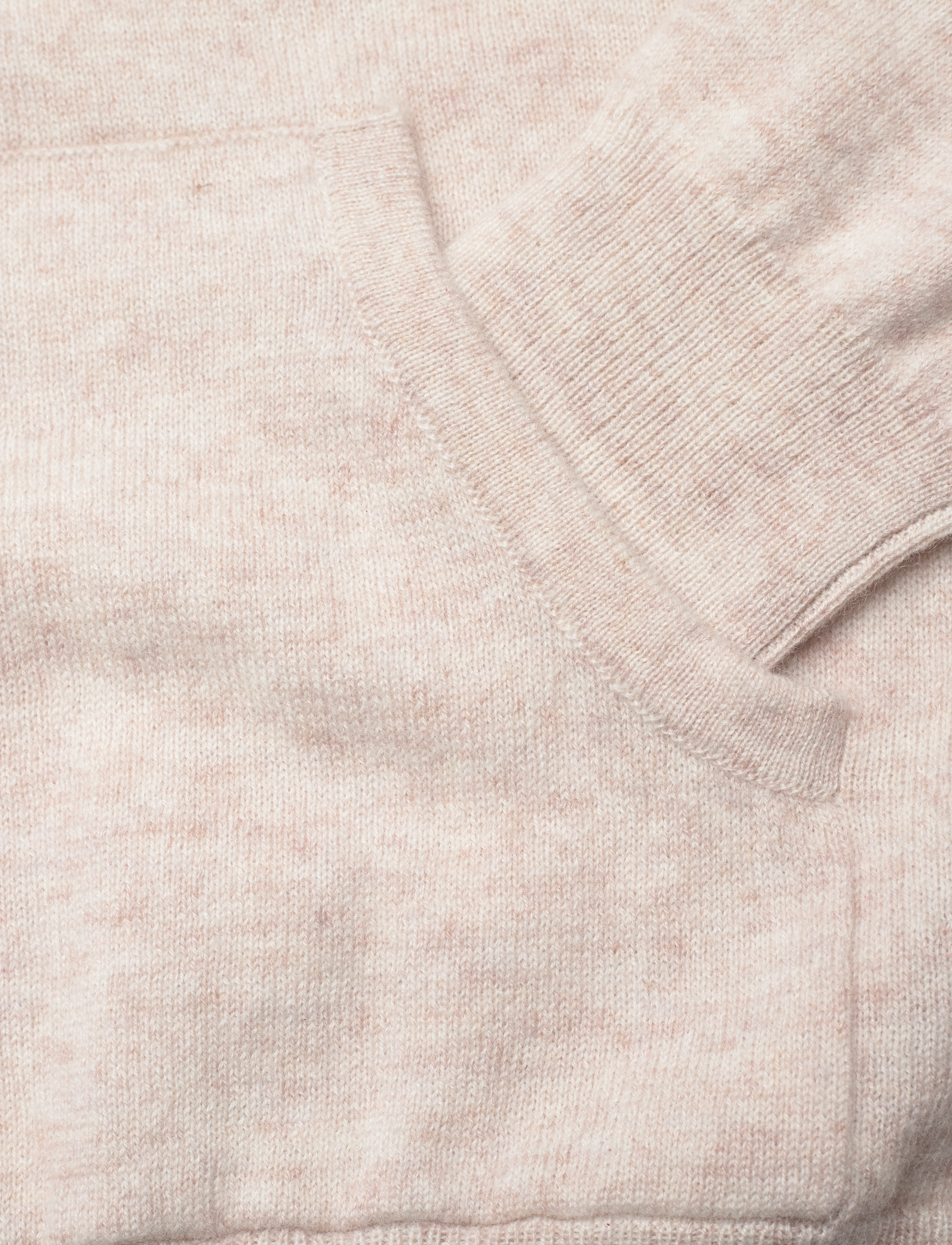 Davida Cashmere - man front pocket hoodie - dressipluusid - light beige - 3