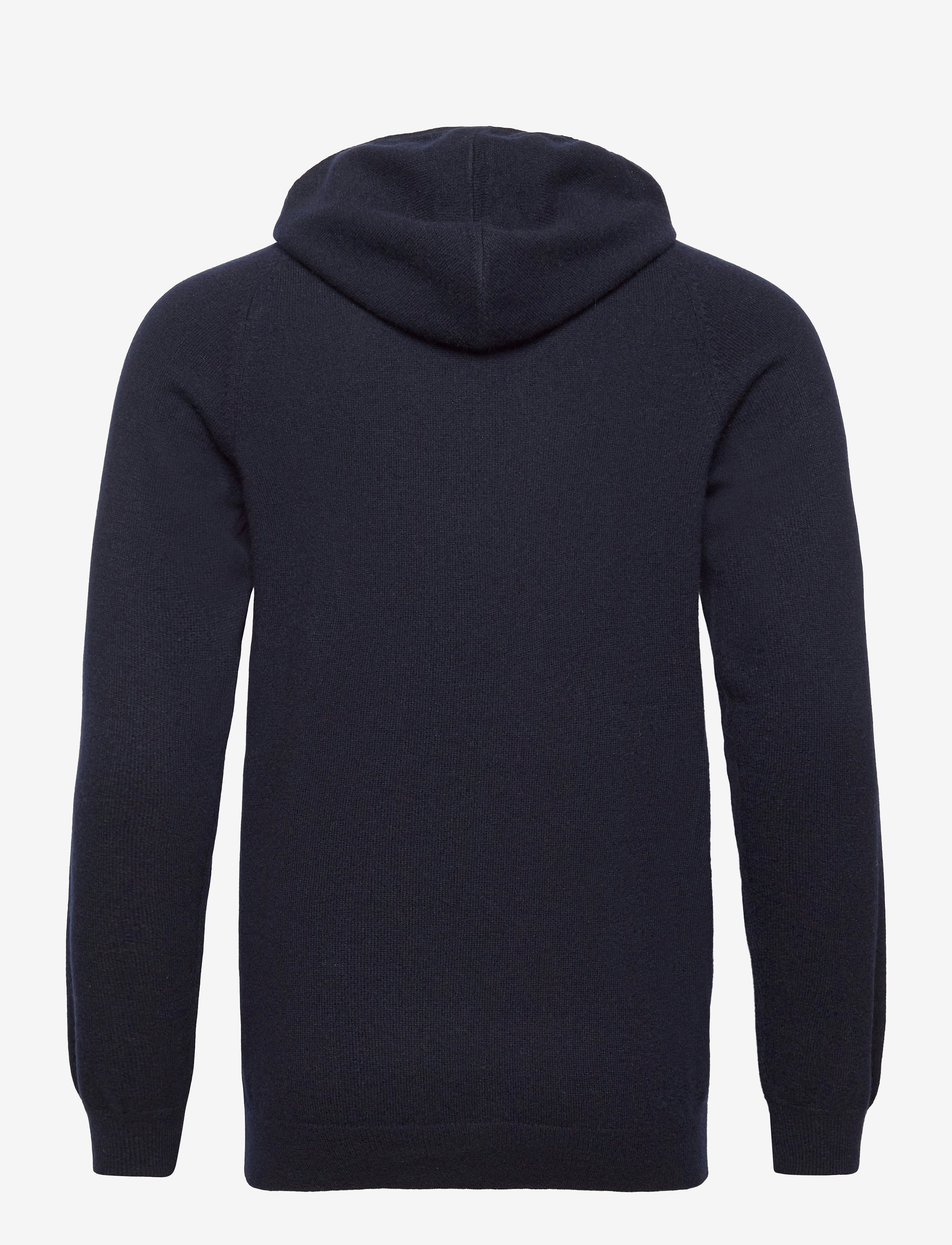 Davida Cashmere - man front pocket hoodie - hoodies - navy - 1