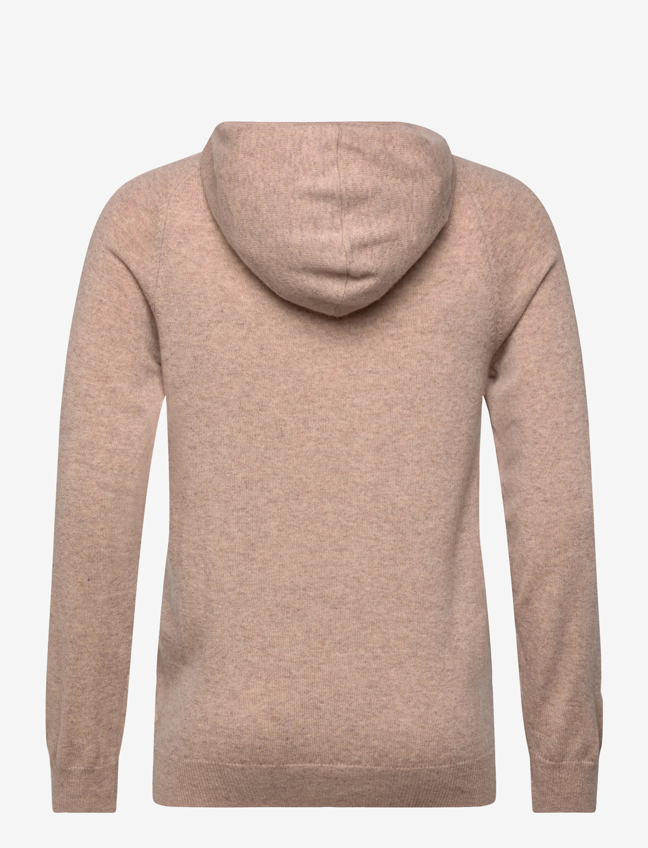Davida Cashmere - Man Front Pocket Hoodie - hættetrøjer - sand - 1