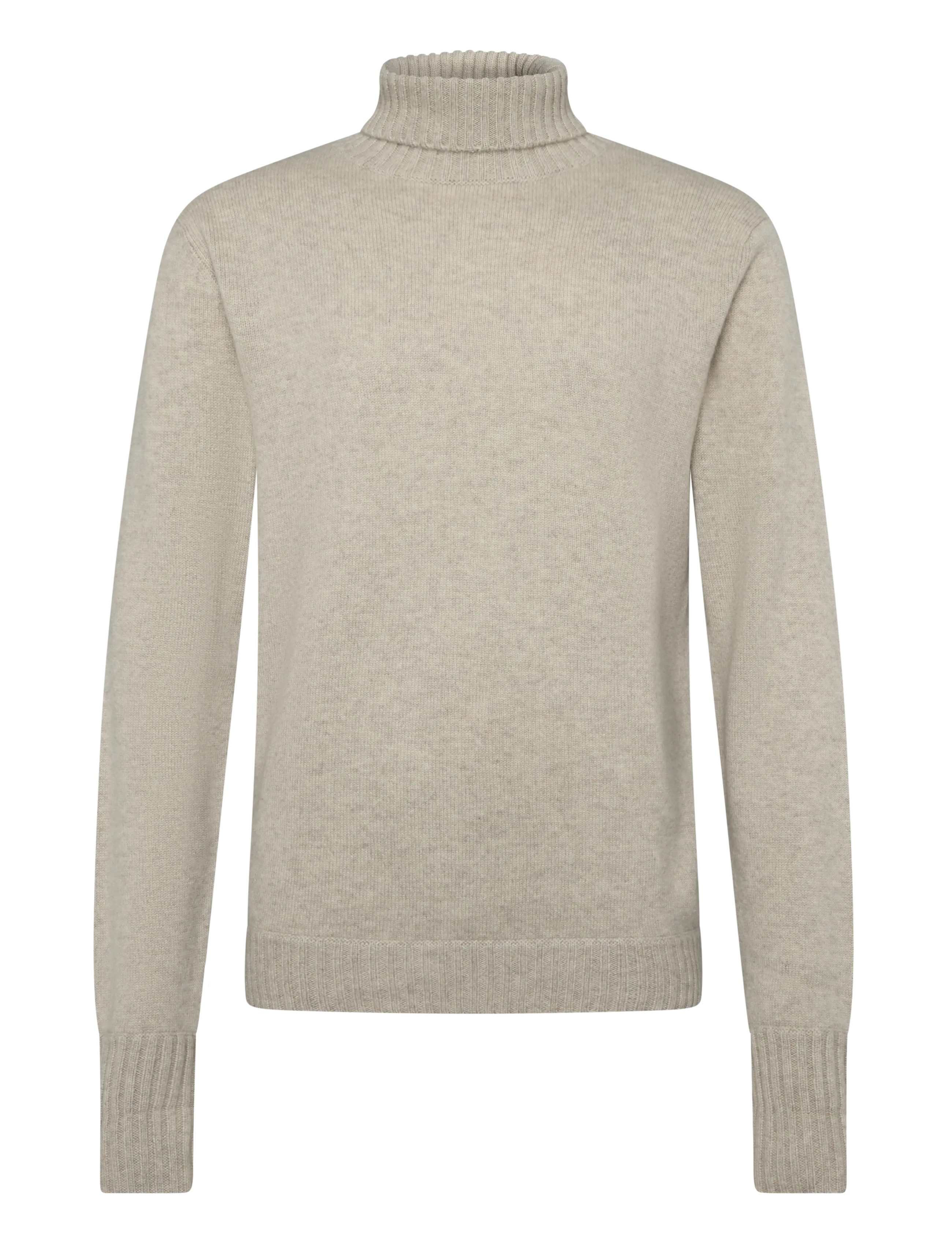 Man Chunky Roll Neck Sweater