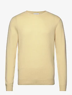 Man Chunky O-neck Sweater, Davida Cashmere