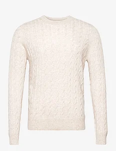 Man Cable Sweater, Davida Cashmere