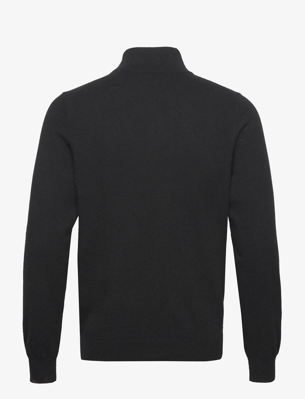 Davida Cashmere - Man Zip Cardigan - pullover mit durchgehendem reißverschluss - black - 1