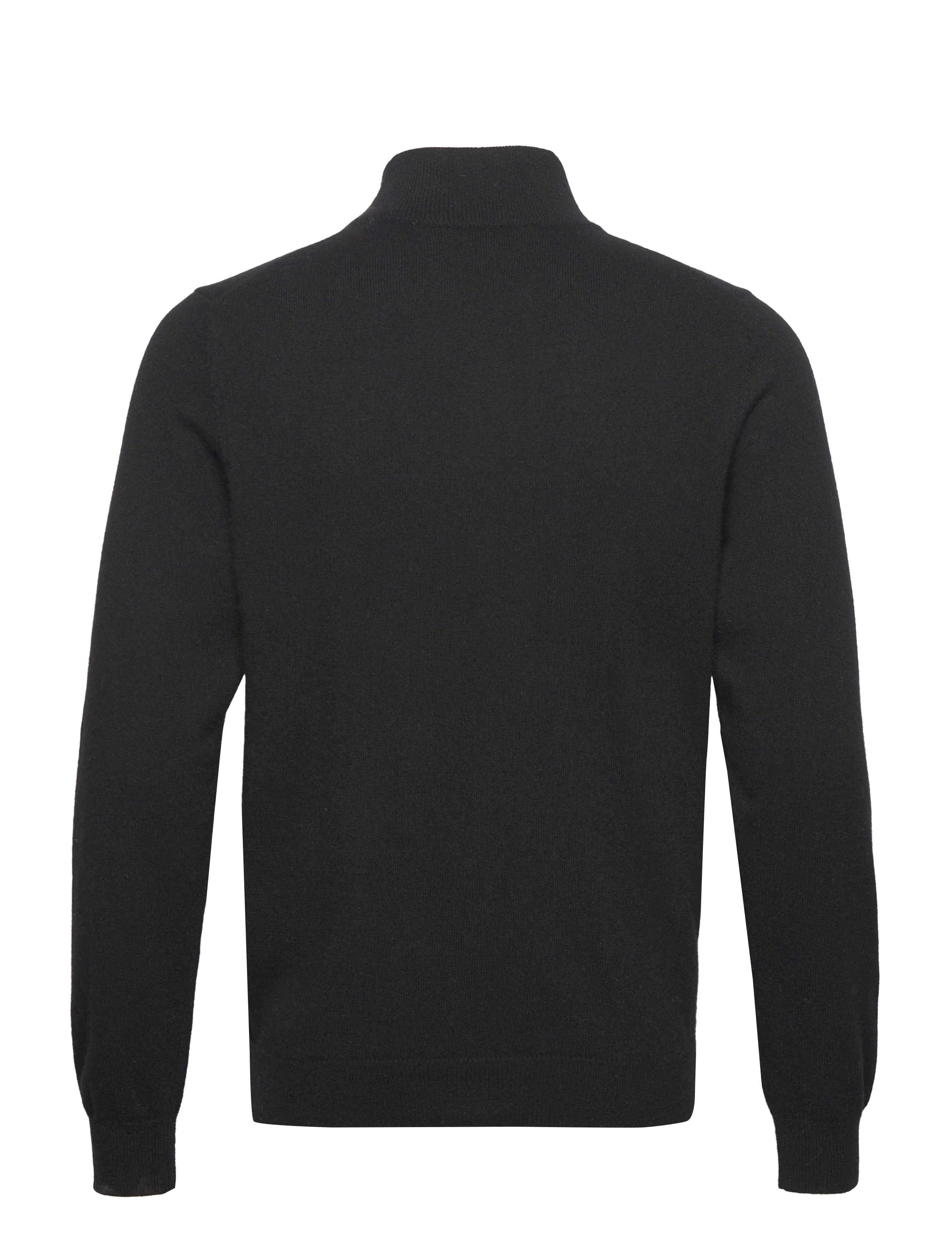 Davida Cashmere - Man Zip Cardigan - black - 1
