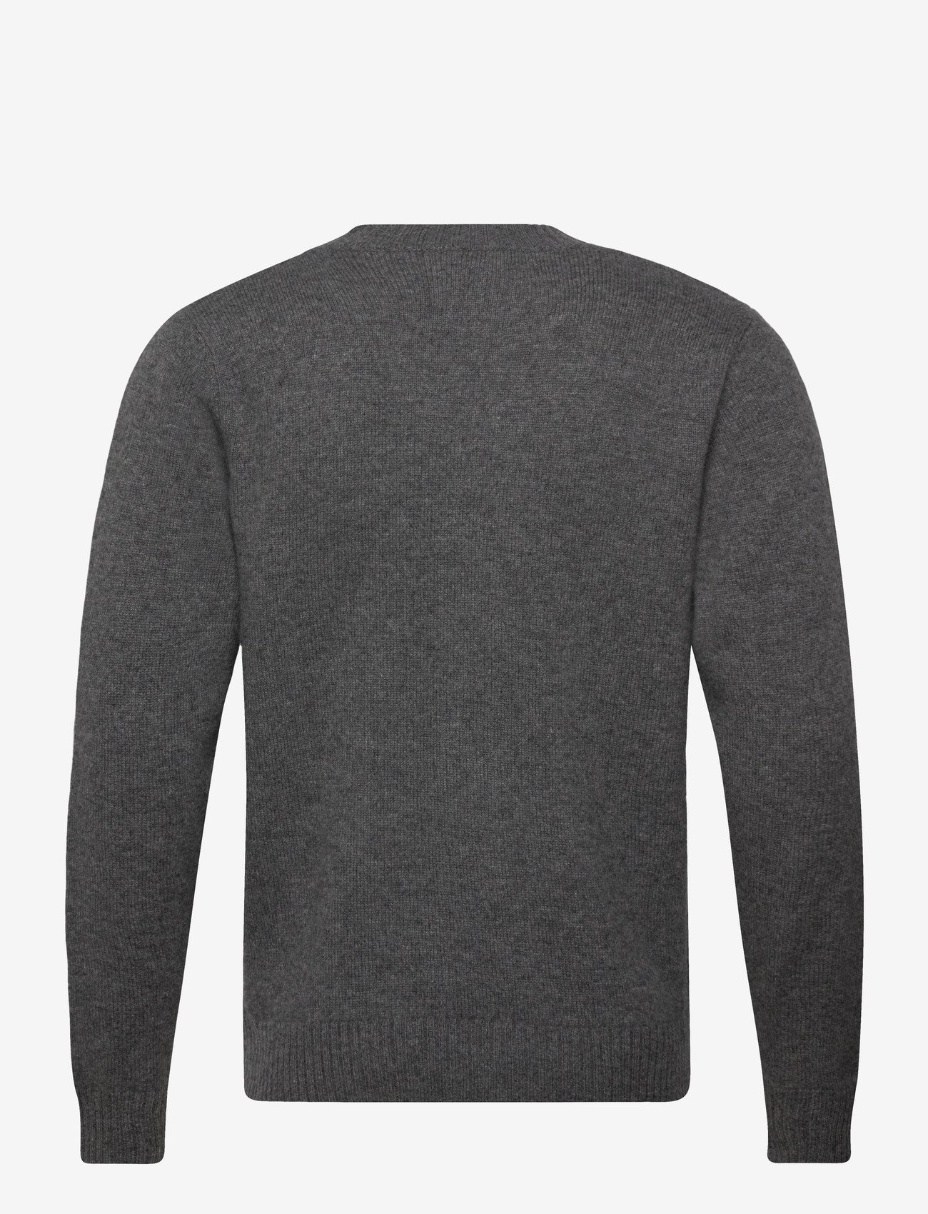 Davida Cashmere - Man Chunky V Cardigan - cardigans - dark grey - 2