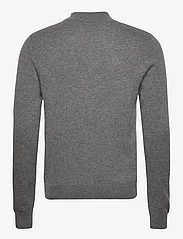 Davida Cashmere - Man Chunky V-neck Sweater - strik med v-hals - dark grey - 1