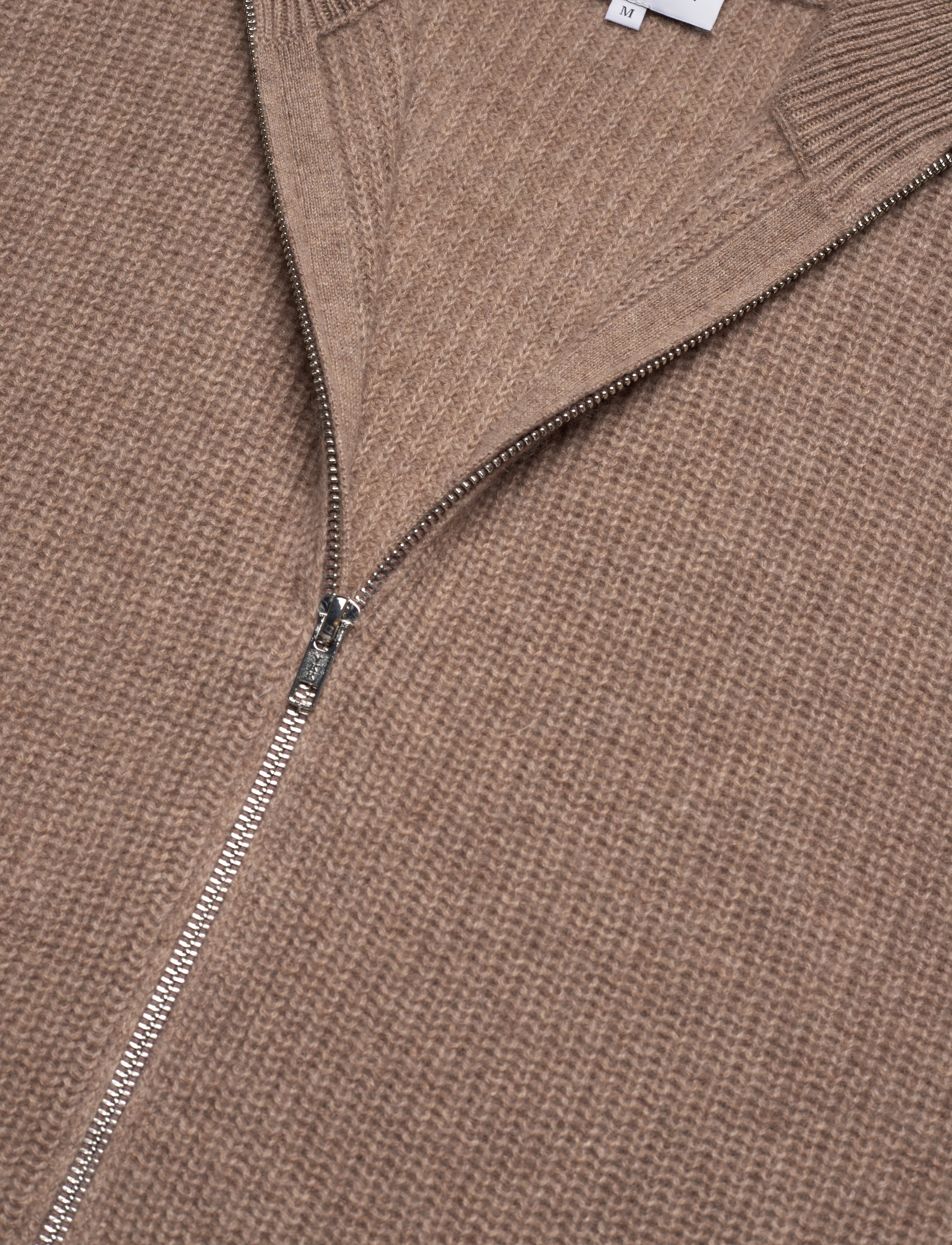 Davida Cashmere - Man Zip Pockets Vest - mink - 2