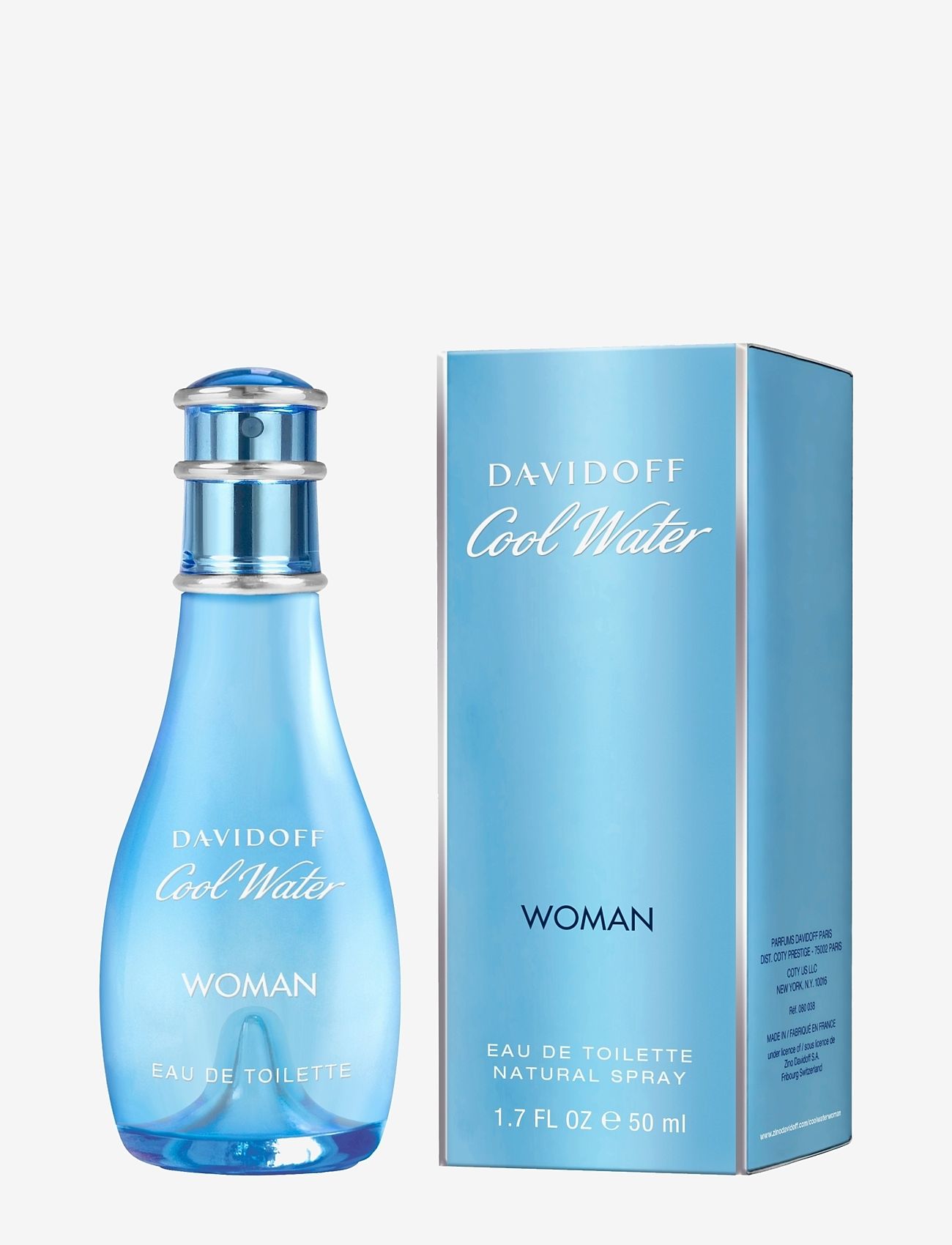 Davidoff - COOL WATER WOMAN EAU DE TOILETTE - till henne  - clear - 1
