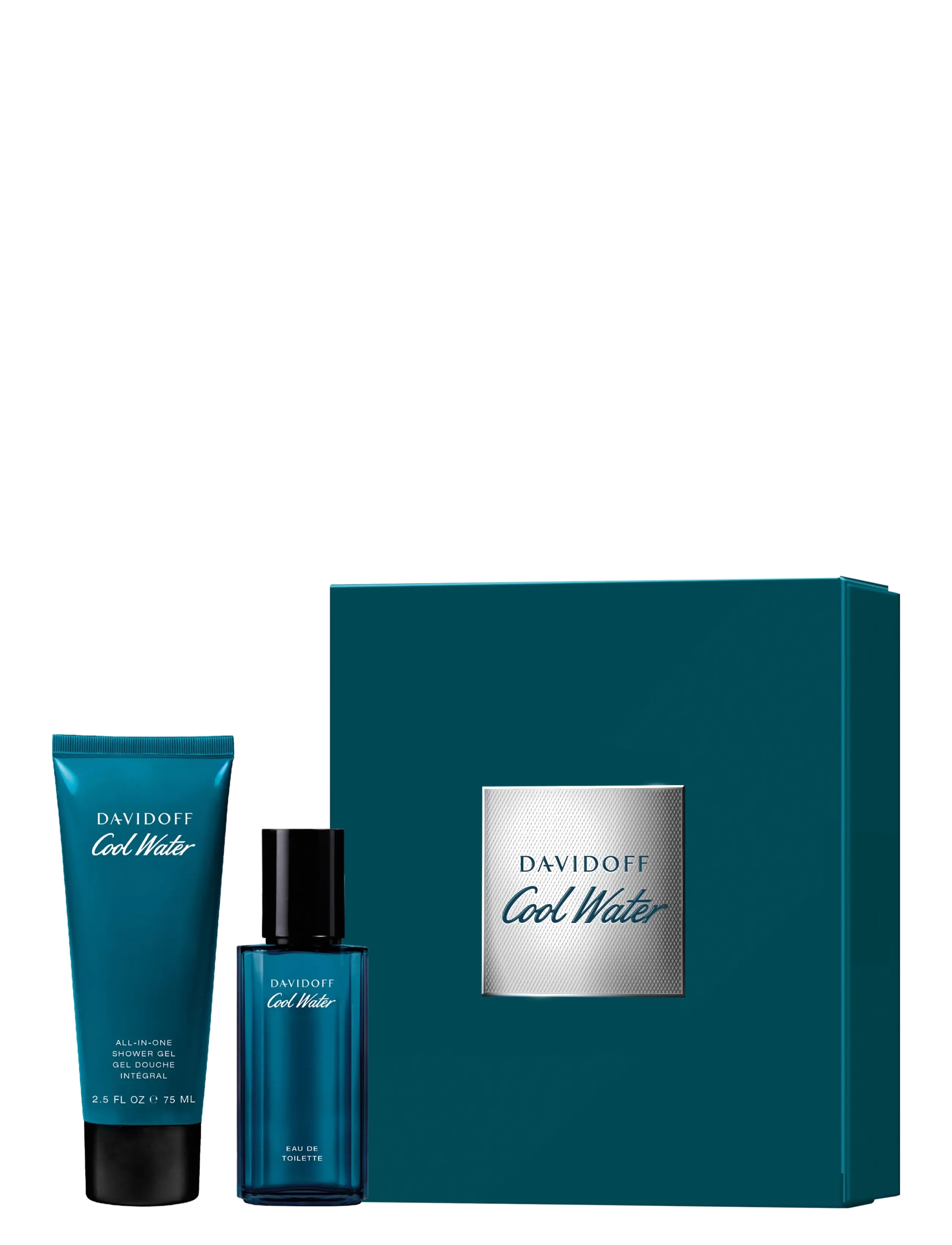 Davidoff Gift Set Cool Water EdT + Shower Gel - För honom - CLEAR / undefined