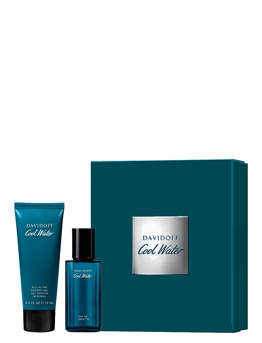 Davidoff - Gift Set Cool Water EdT + Shower Gel - giftset - clear - 0